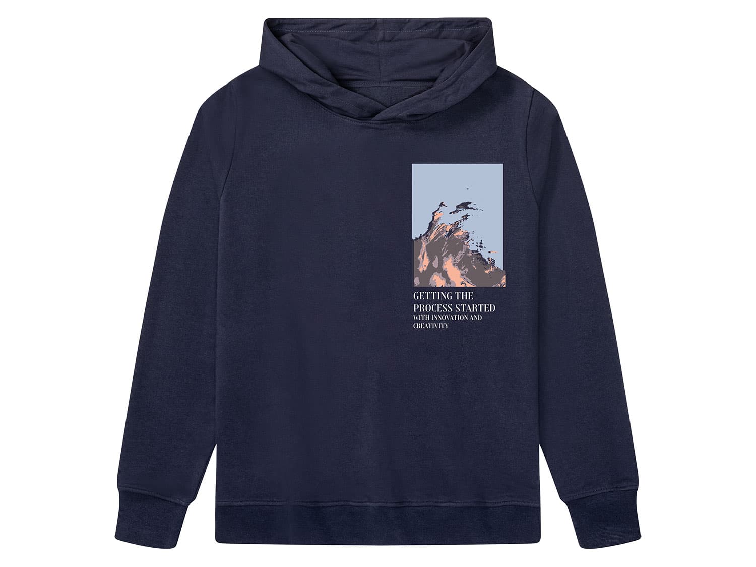 pepperts!® Chlapčenská mikina (146/152, navy modrá) 1