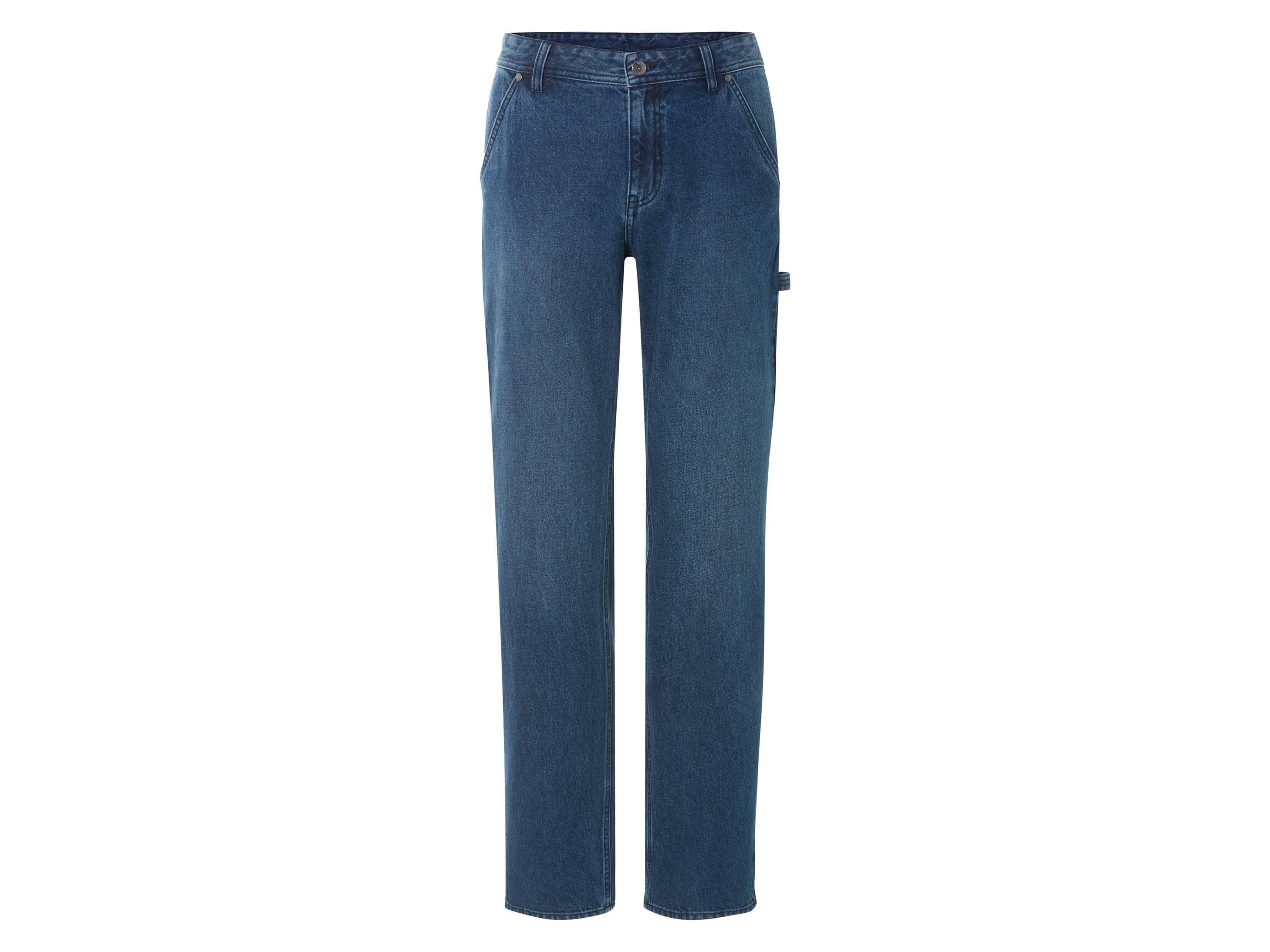 LIVERGY® Pánske rifle Carpenter „Relaxed Fit“ (modrá, 48 (32/32)) 1