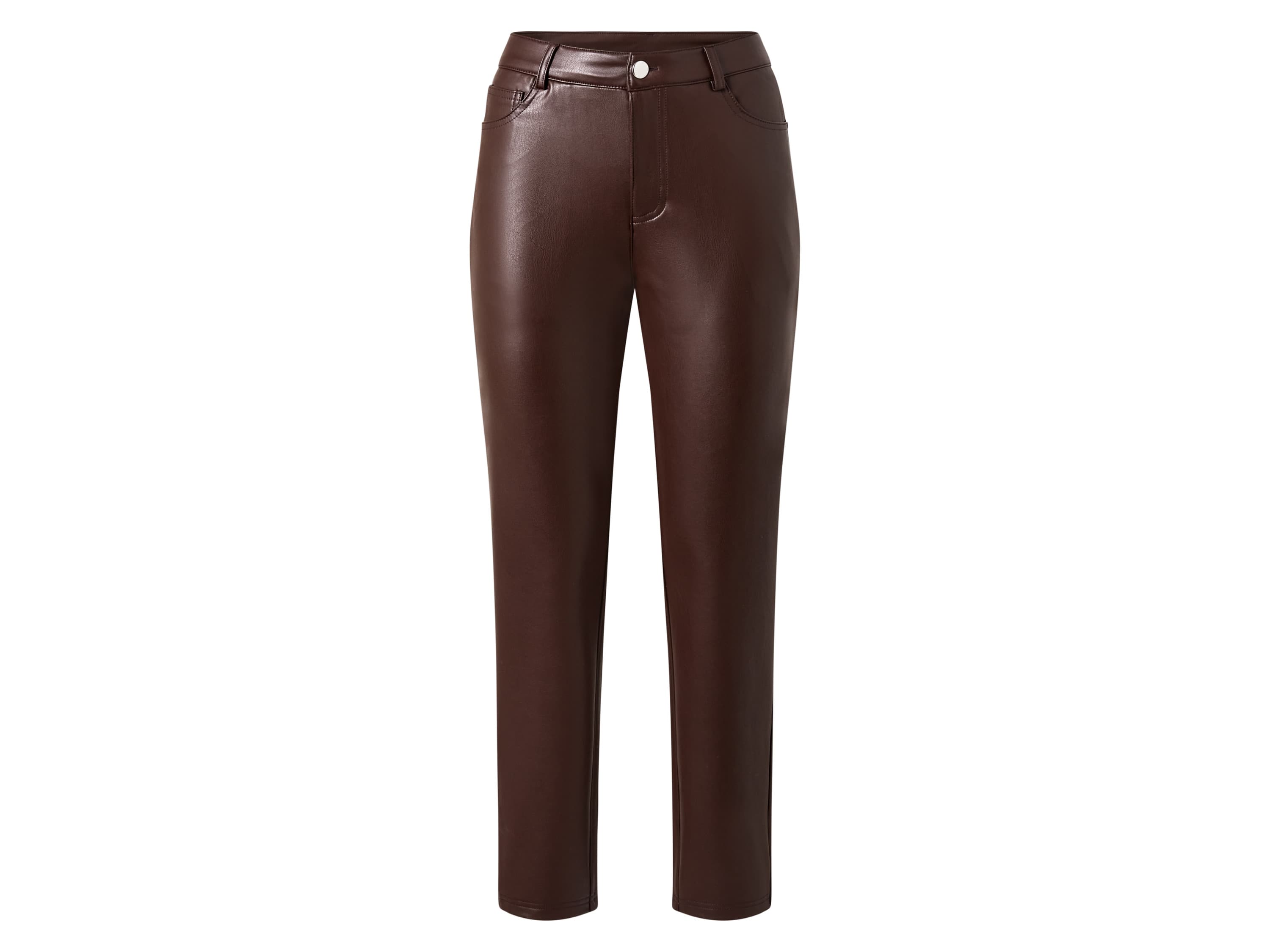 esmara® Dámske nohavice Slim Fit (hnedá, 36) 1