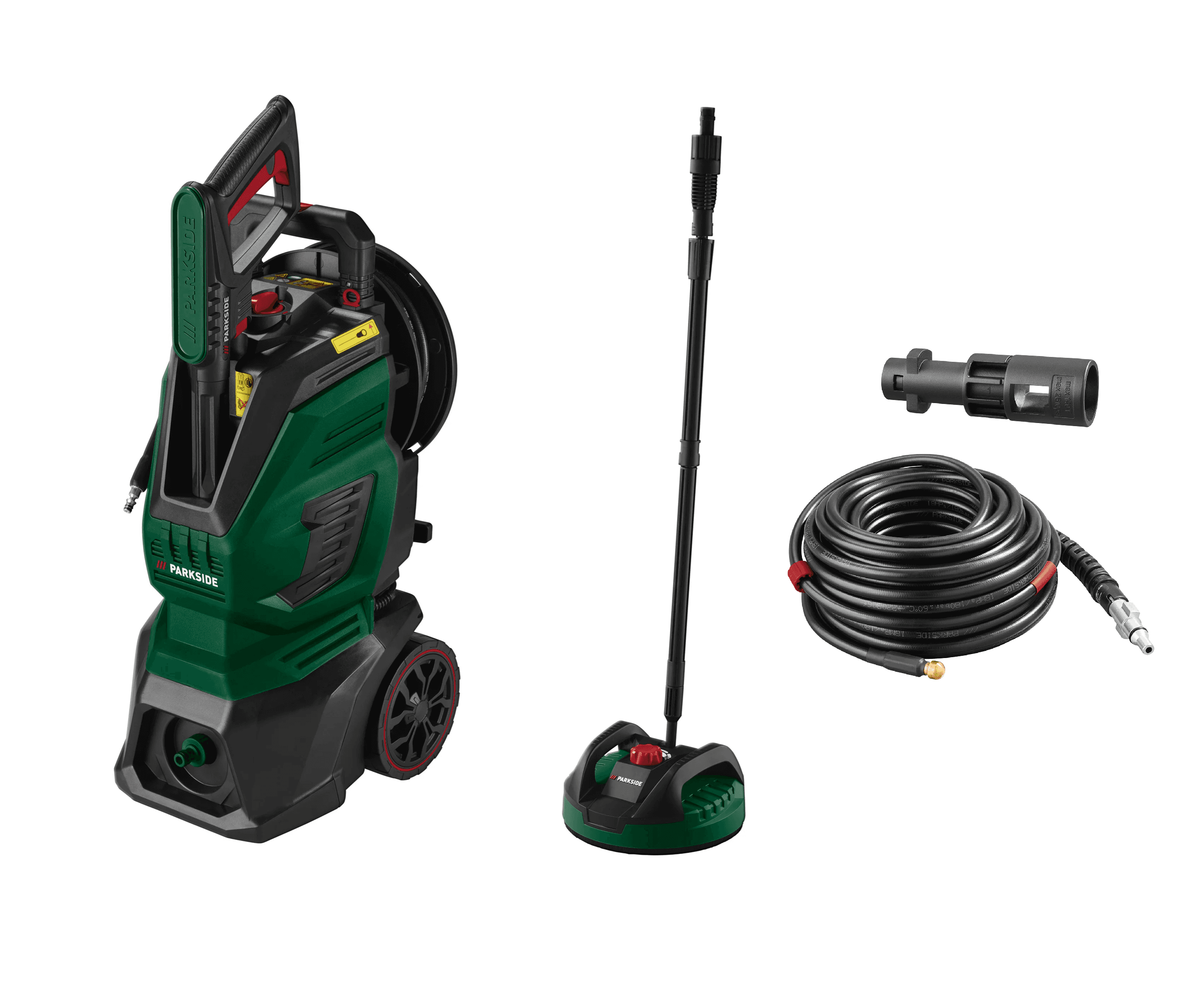 PARKSIDE® Vysokotlakový čistič PHD 170 E3 + Čistič podláh a plôch PFR 28 C3 + Súprava na čistenie rúr PRRS 15 B3