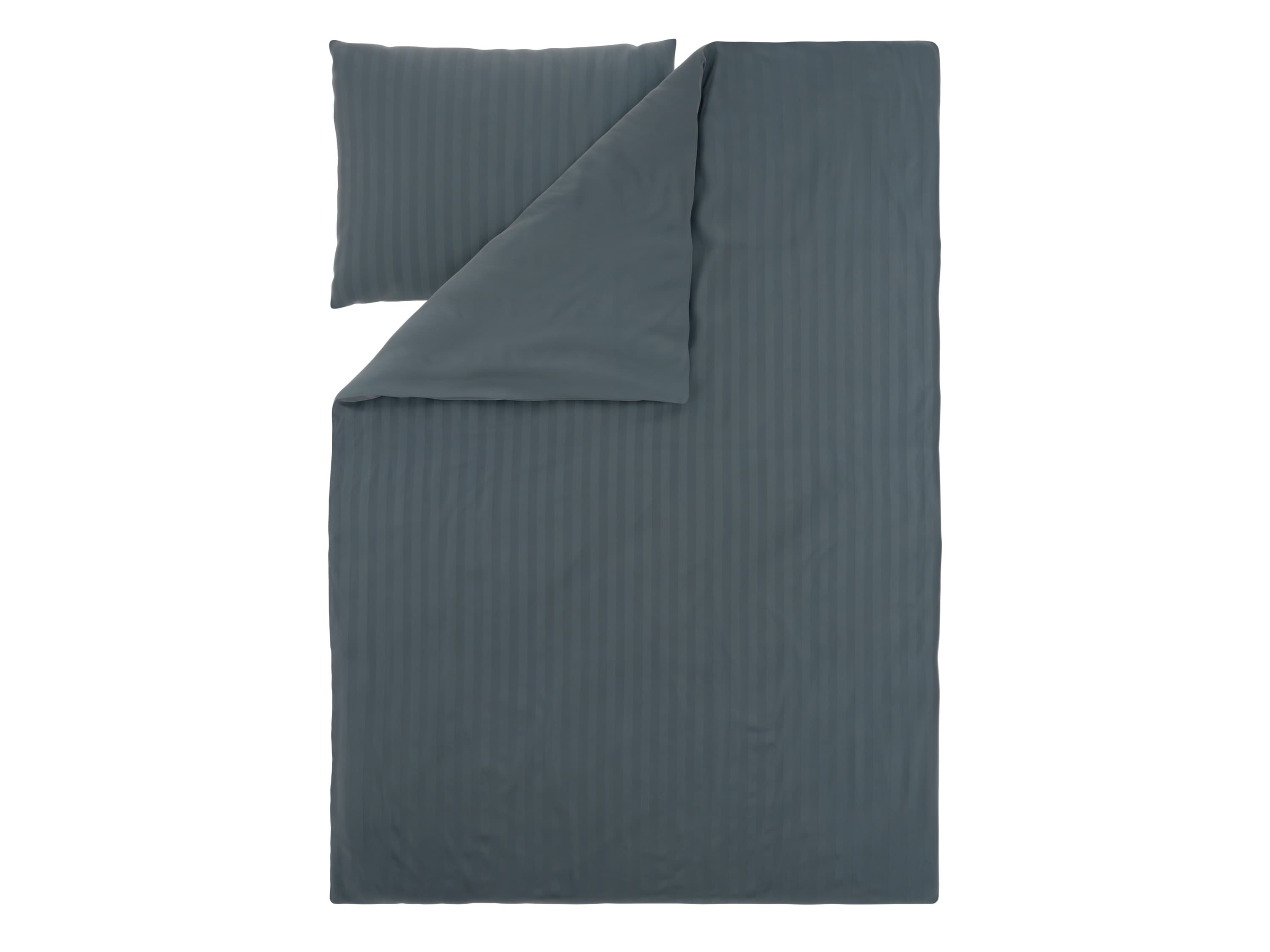 LIVARNO® Obojstranná posteľná bielizeň z bambusovej viskózy Premium, 140 x 200 cm (modrá)