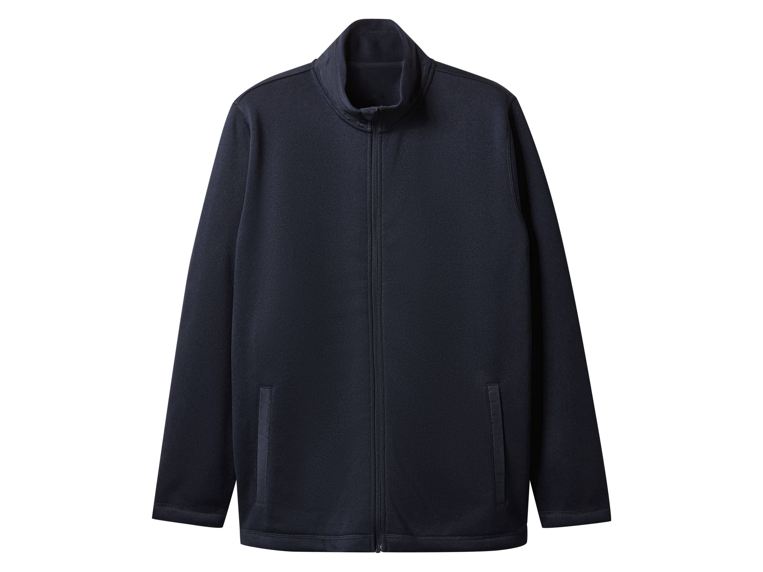 esmara Men Pánska pletená flísová bunda XXL (navy modrá, 3XL (64/66))