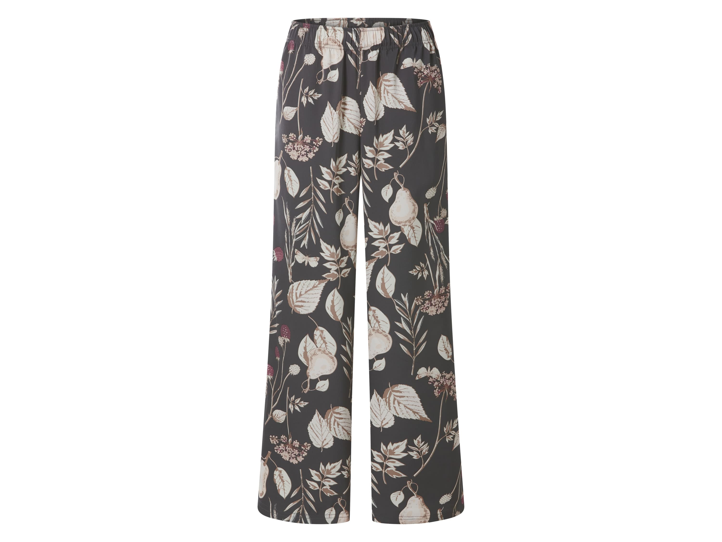 ESMARA® Dámske široké nohavice Wide Leg (sivá, 36)