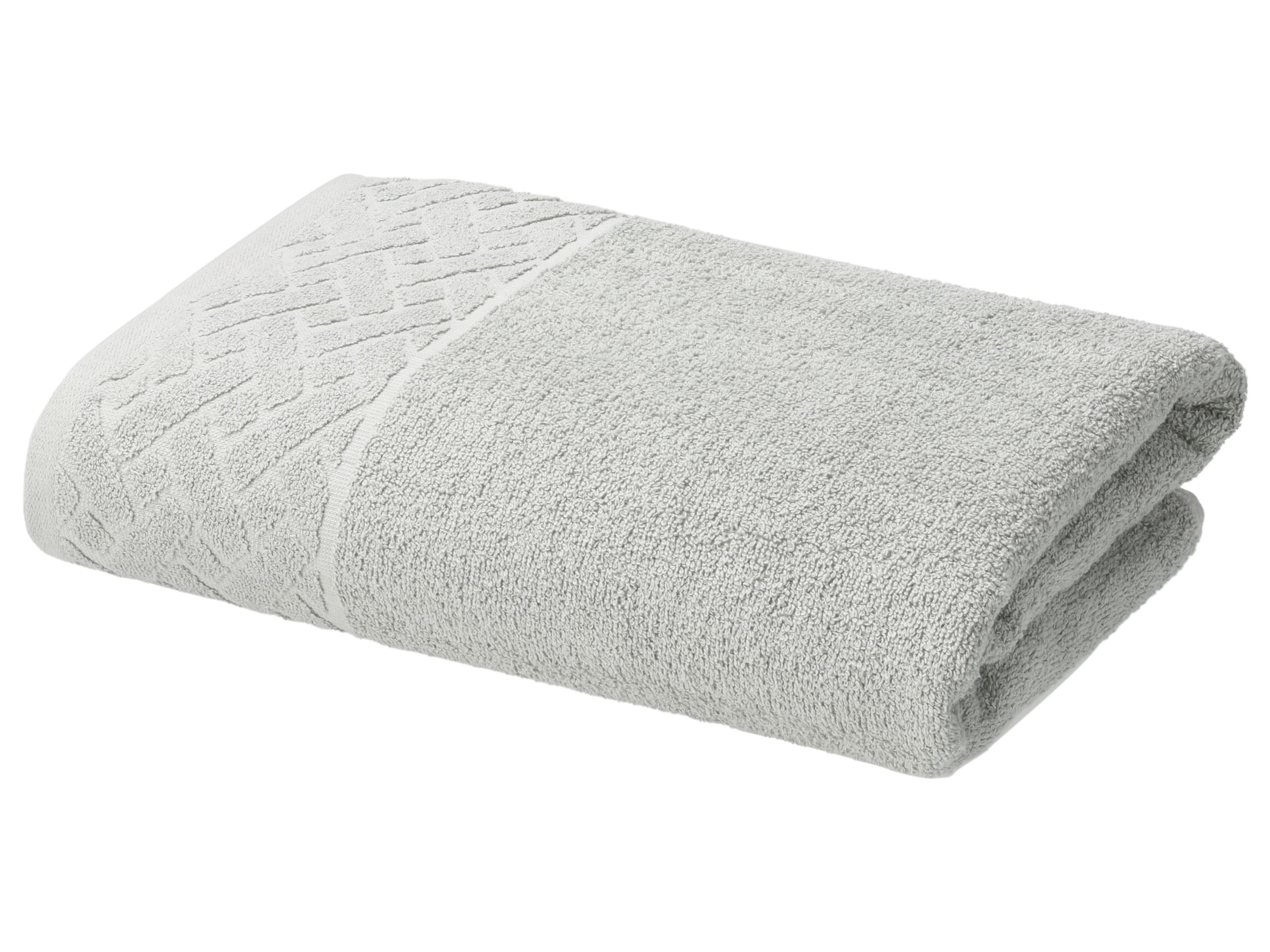 LIVARNO® Froté osuška, 450 g/m², 70 x 140 cm (sivá)