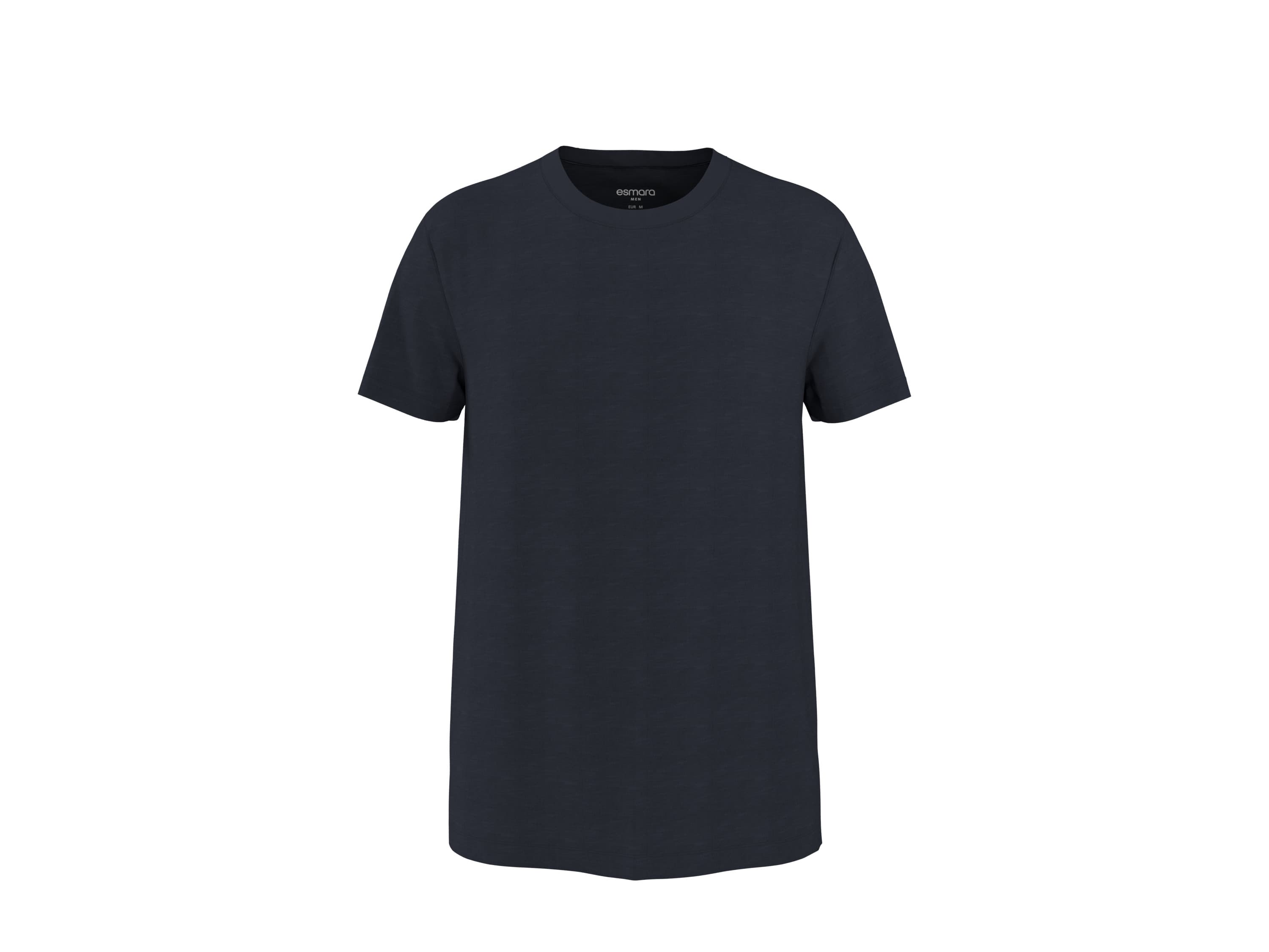 ESMARA MEN Pánske tričko (navy modrá, XXL (60/62)) 1