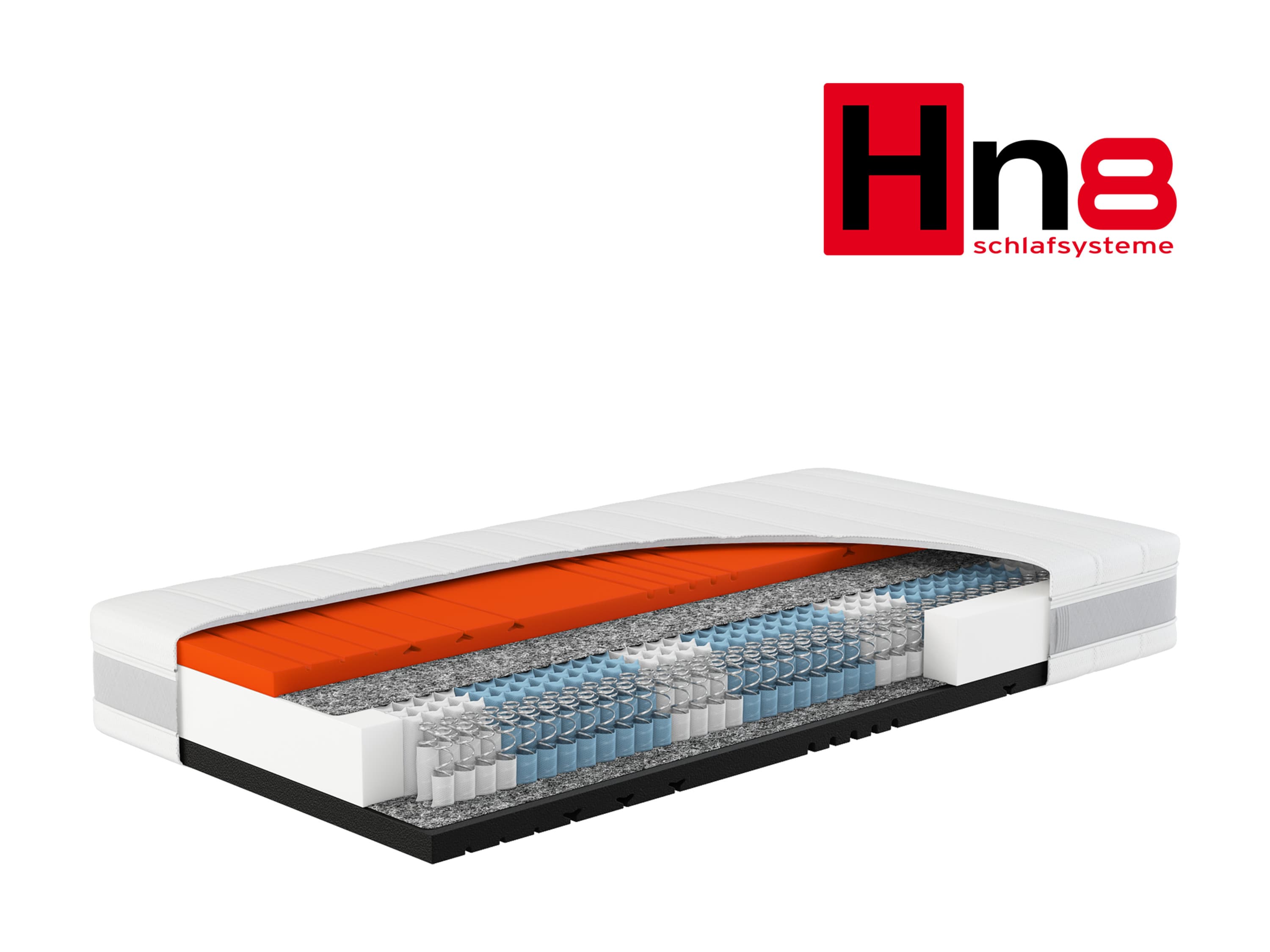 Hn8 Schlafsysteme 7-zónový matrac s taštičkovými pružinami Sleep Balance (H2/H3, 90 X 200 CM) 1