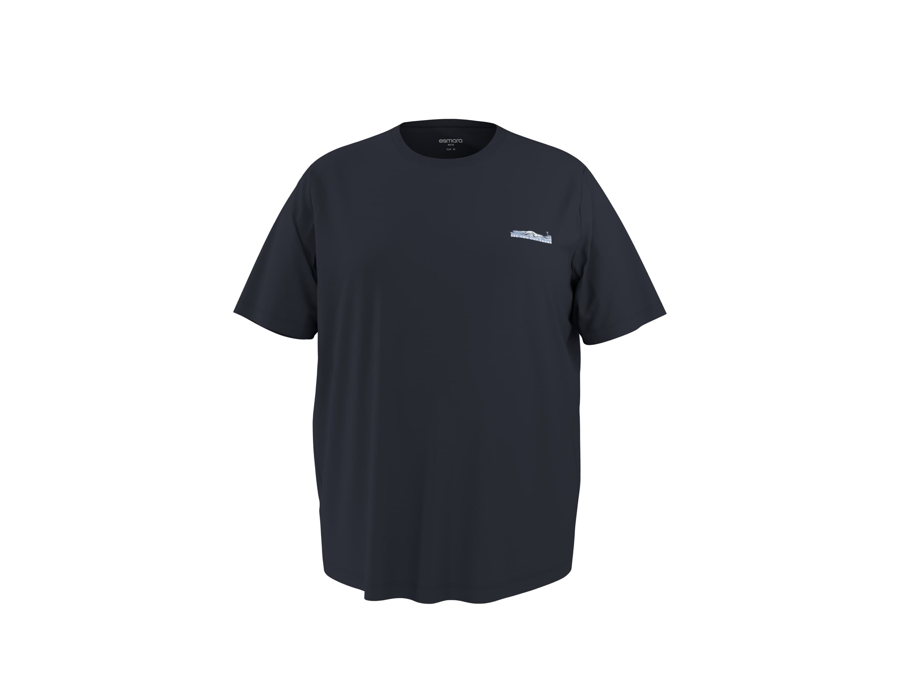esmara Men Pánske tričko XXL (navy modrá, 4XL (68/70)) 1