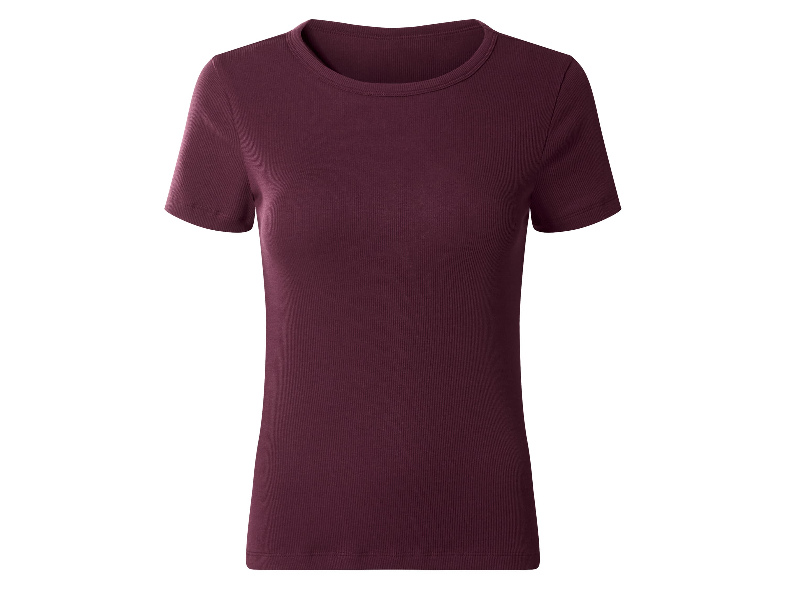 ESMARA® Dámske rebrované tričko (fialová, L (44/46)) 1