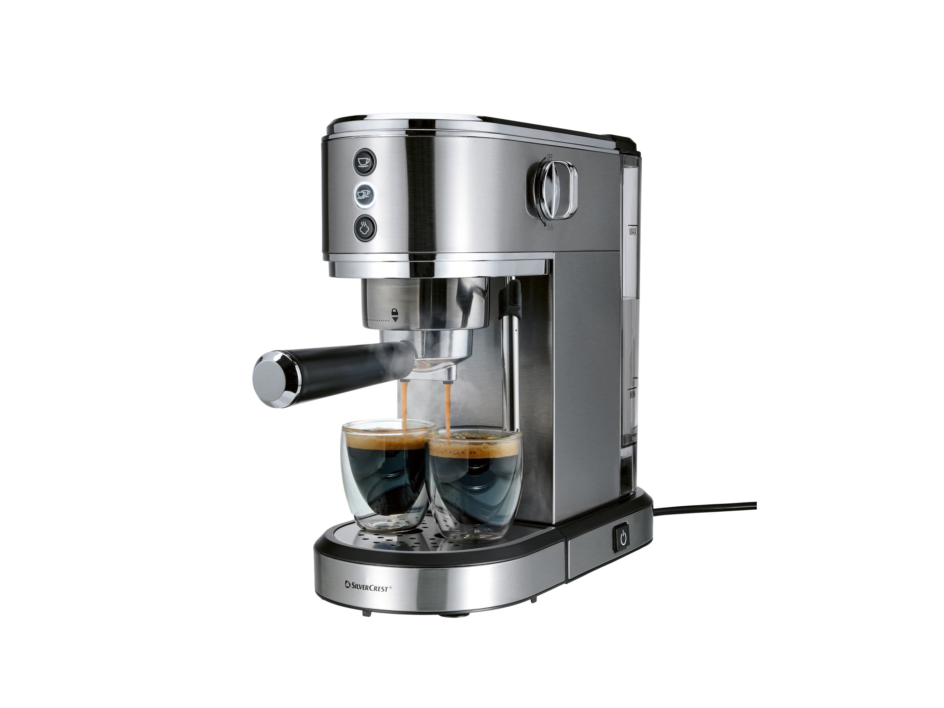 SILVERCREST® Kávovar Slim KAT SEMS 1350 A2 1