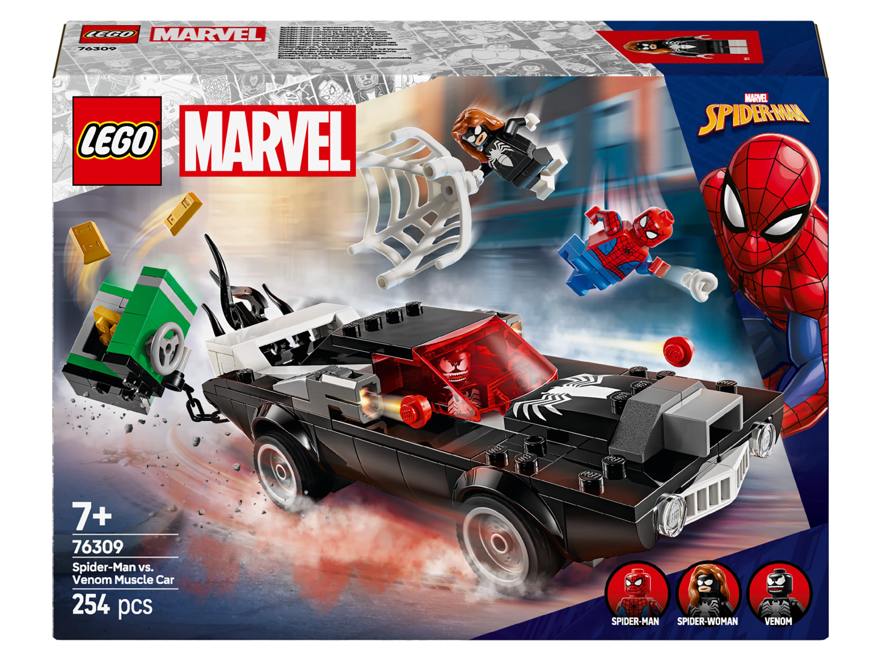 LEGO® Marvel Super Heroes 76309 Spider-Man vs. Venomov výkonný športiak