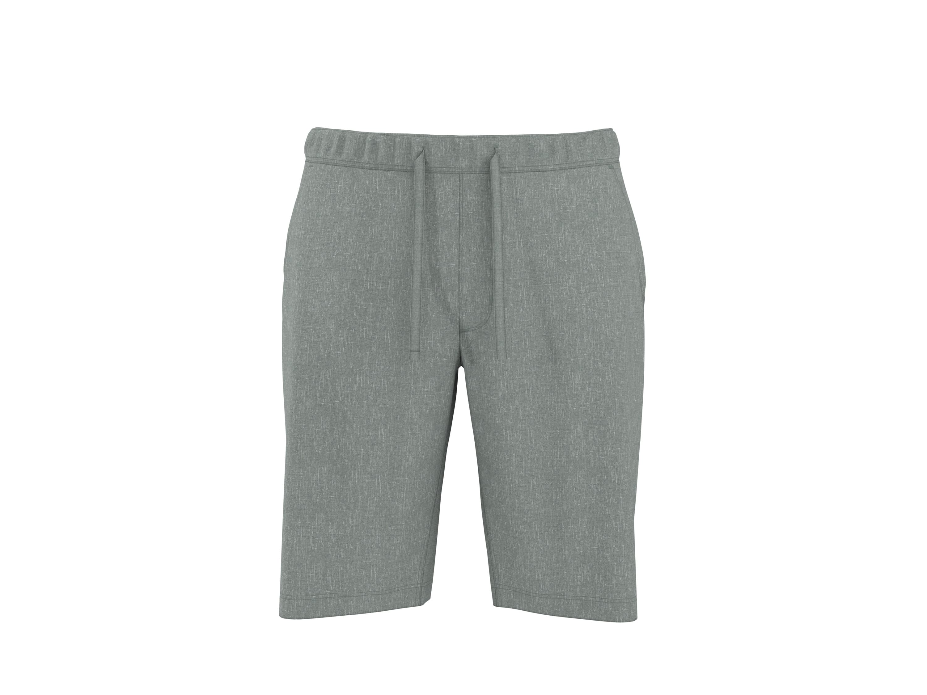 ESMARA MEN Pánske bermudy s ľanom Premium (zelená, XL (56/58))