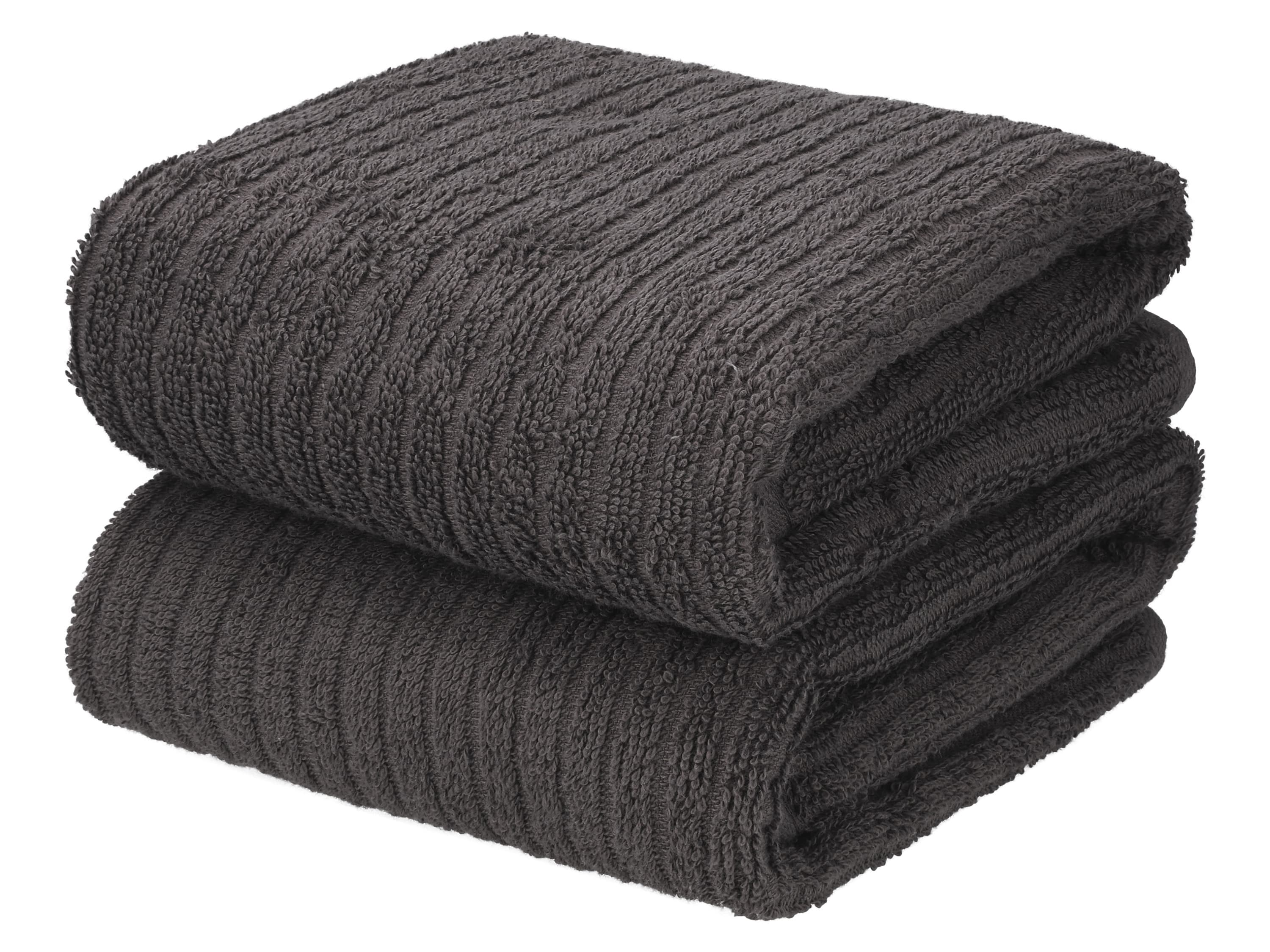 LIVARNO® Froté uterák, 50 x 100 cm, 2 kusy (tmavosivá)