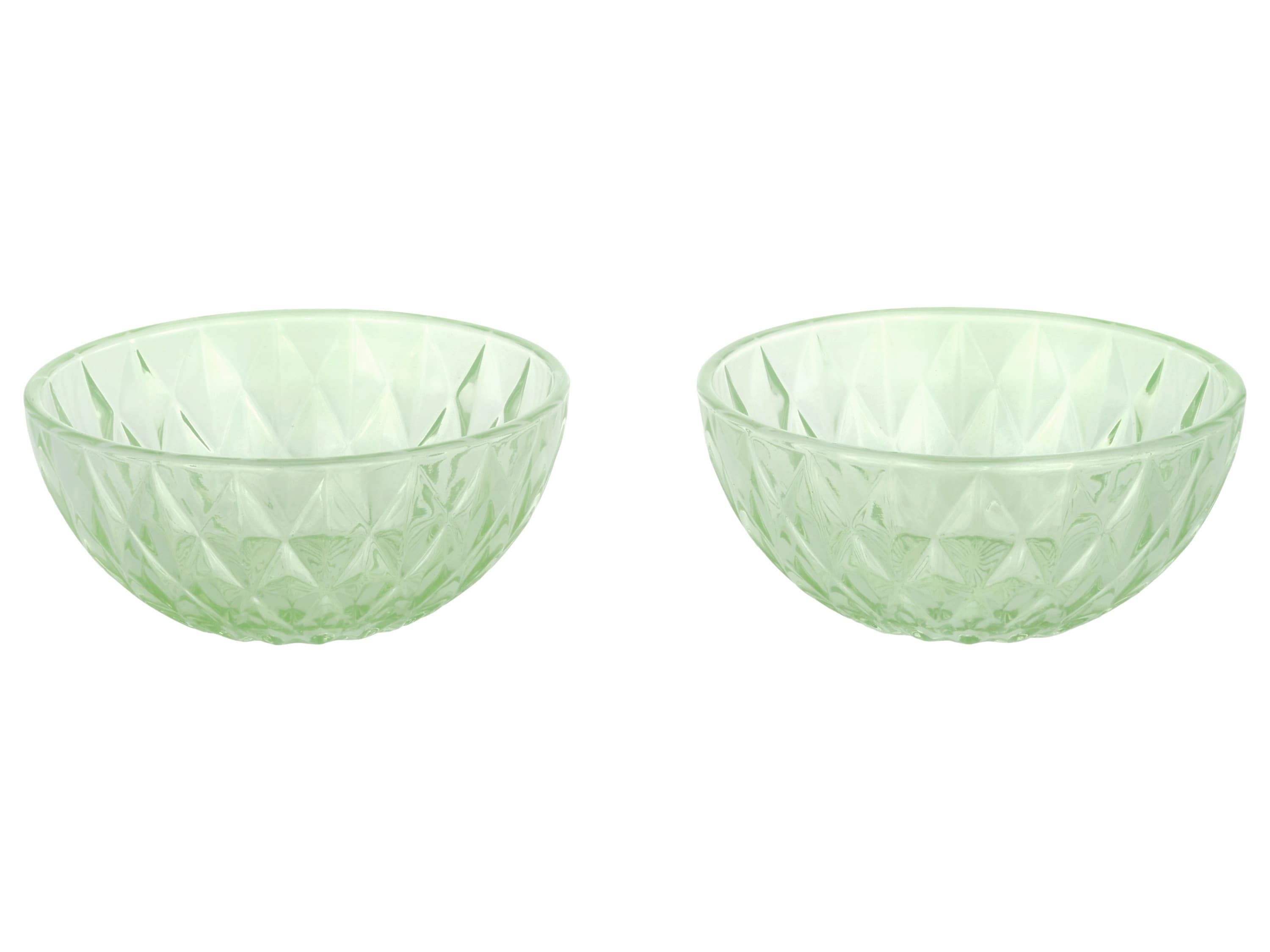 SILVERCREST® Sklené poháre/misky na zmrzlinu (miska/mentolová)