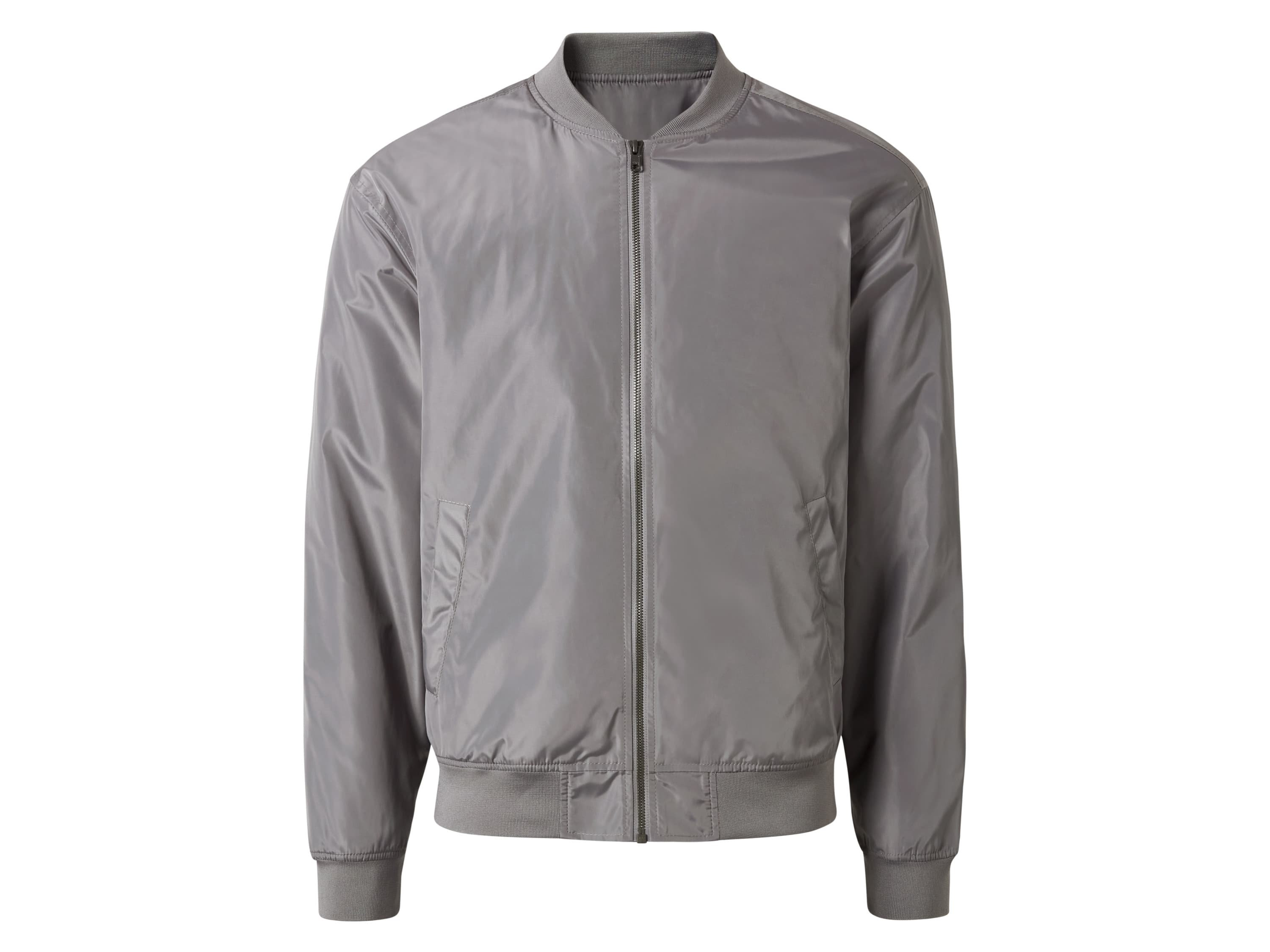 esmara Men Pánska bunda Bomber (sivá, M (48/50))