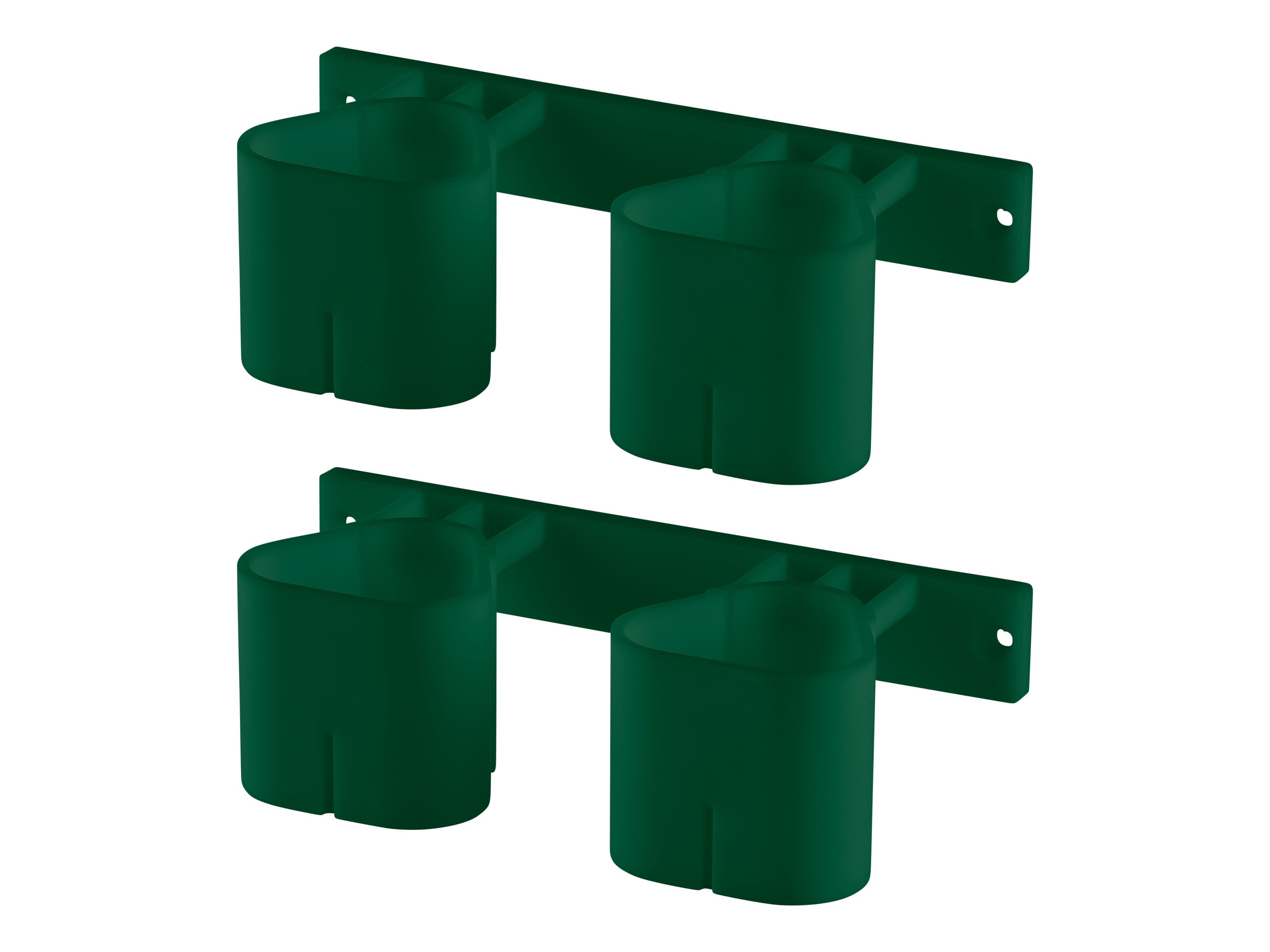PARKSIDE® Nástenný držiak na akumulátor/aku skrutkovač (dvojitý držiak na akumulátor, 2 kusy)