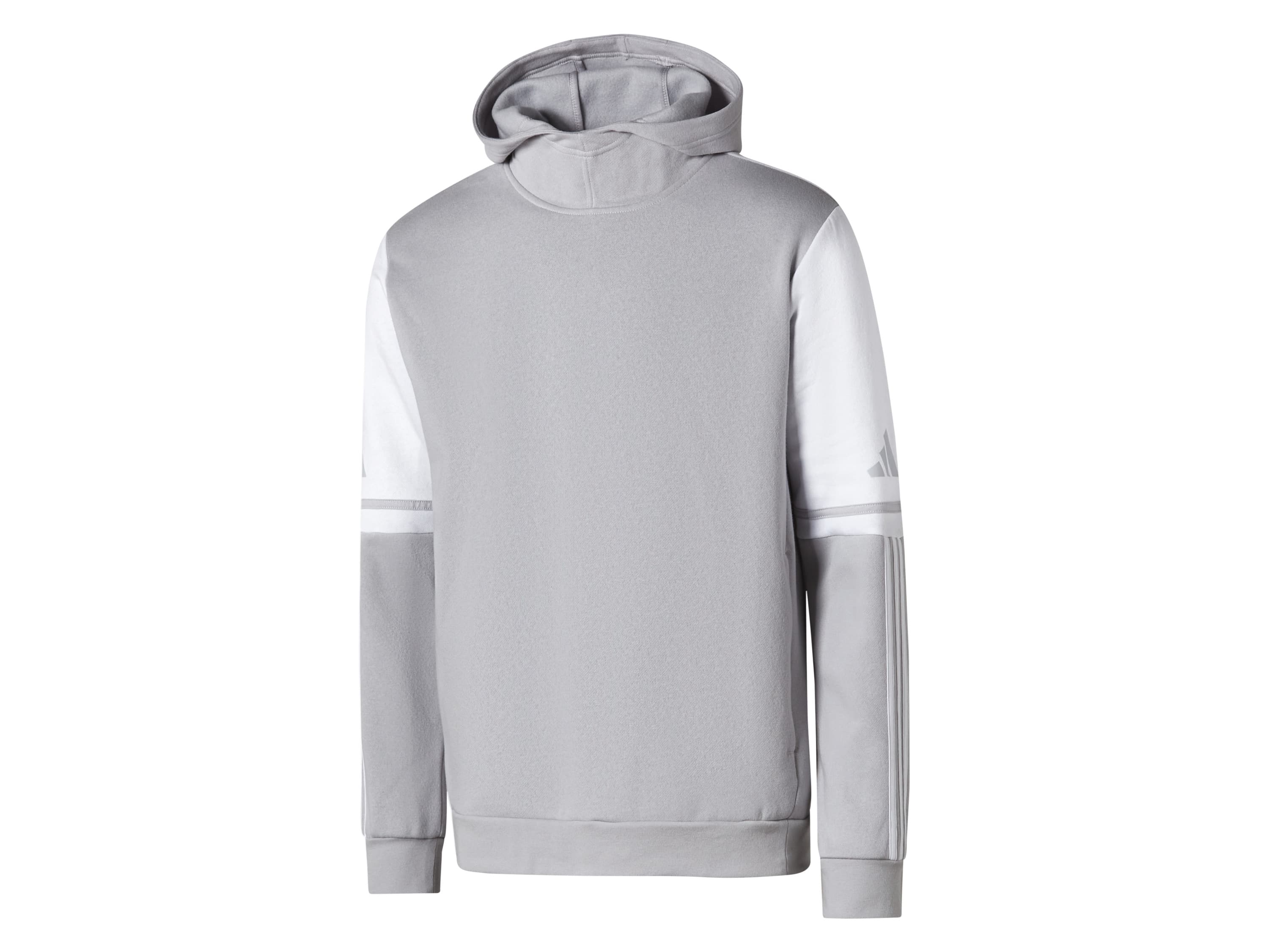 ADIDAS Pánska mikina s kapucňou (sivá, M)