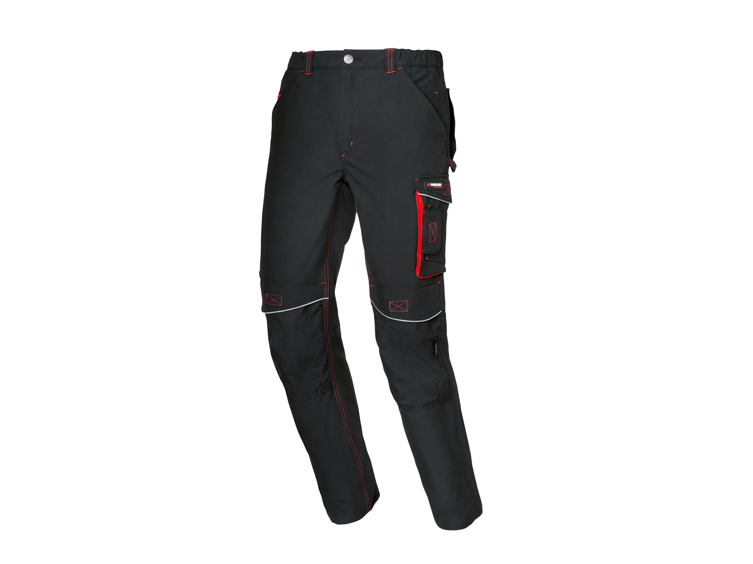 PARKSIDE PERFORMANCE® Pánske strečové montérky s podšívkou (čierna, 54) 1
