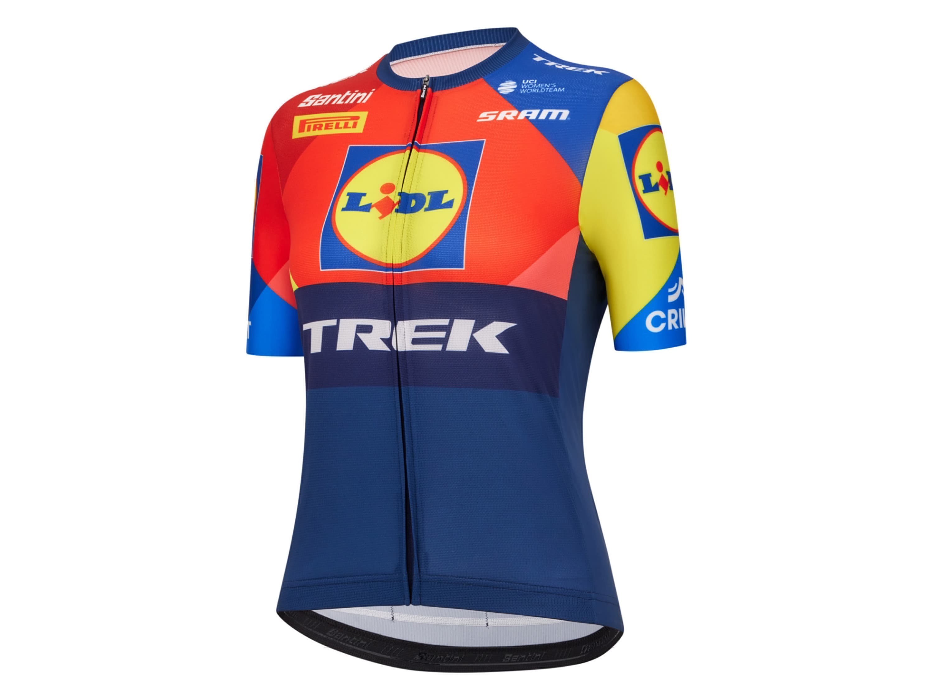 Santini Dámsky cyklistický dres Lidl Trek Team  (S) 1