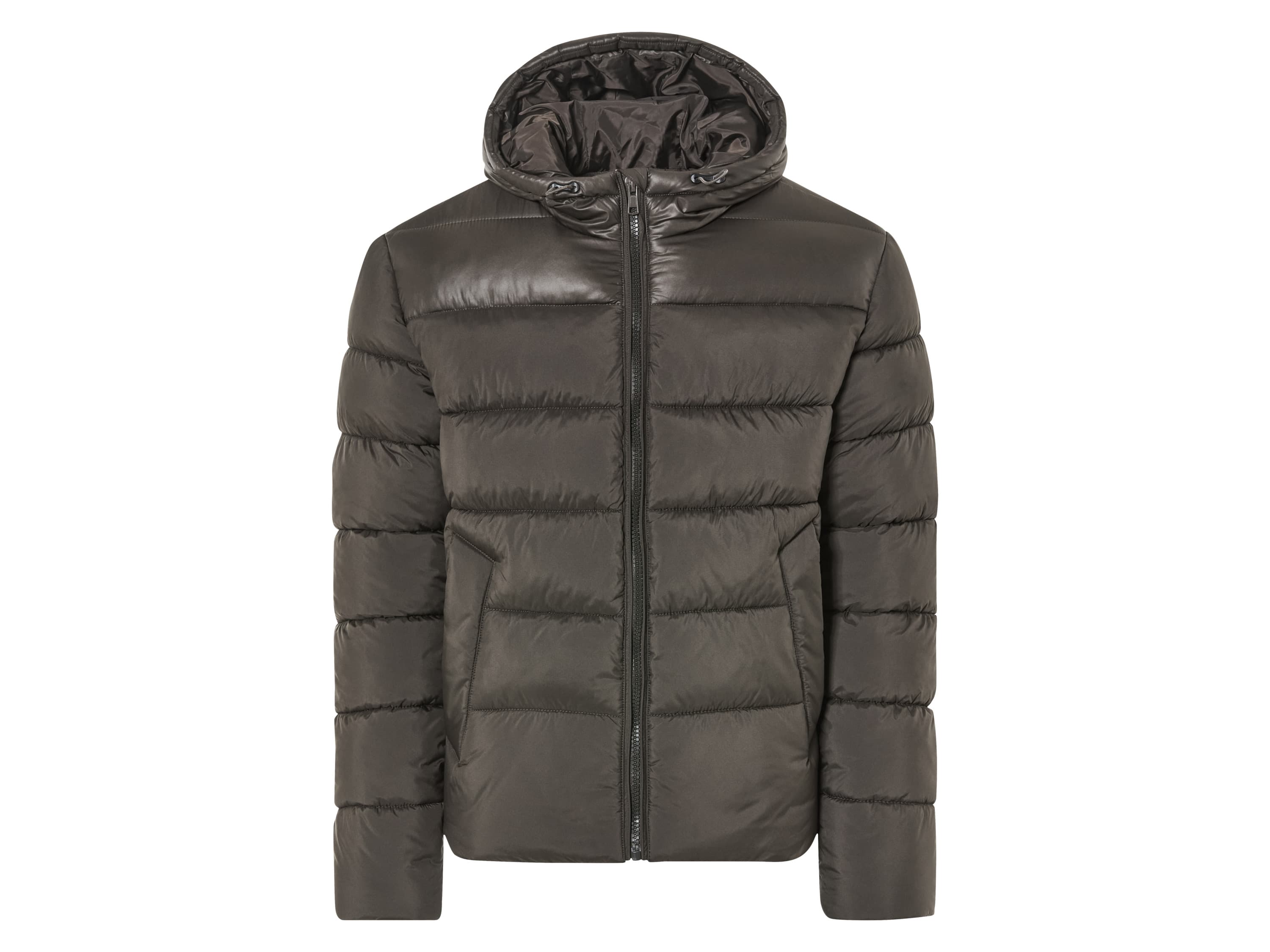 LIVERGY® Pánska prešívaná termo bunda (L (52/54), hnedá)