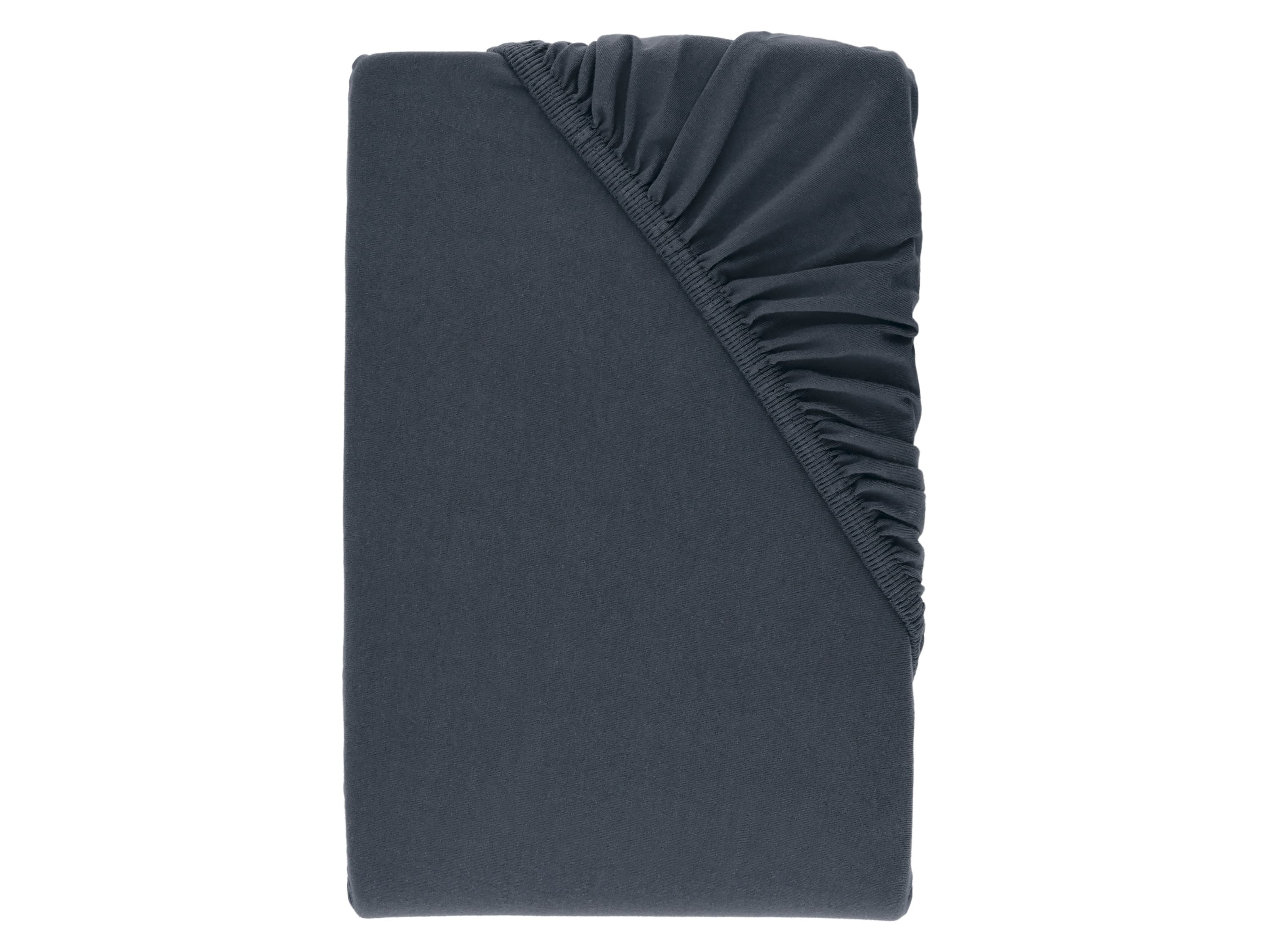LIVARNO® Bielastická boxspringová napínacia plachta Premium, 180 – 200 x 200 cm (modrá)