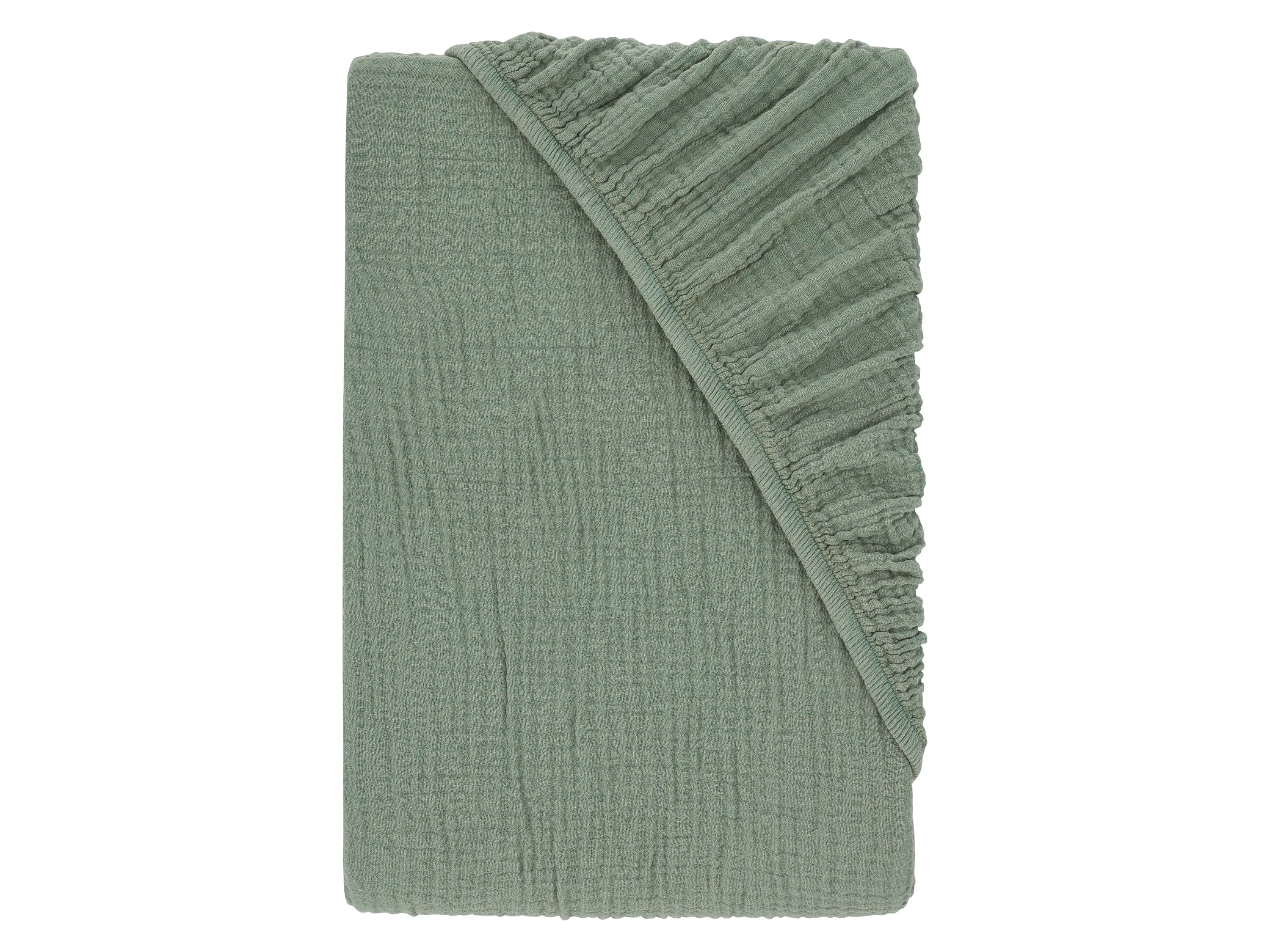 LIVARNO® Mušelínová napínacia plachta, 180 – 200 x 200 cm (zelená)