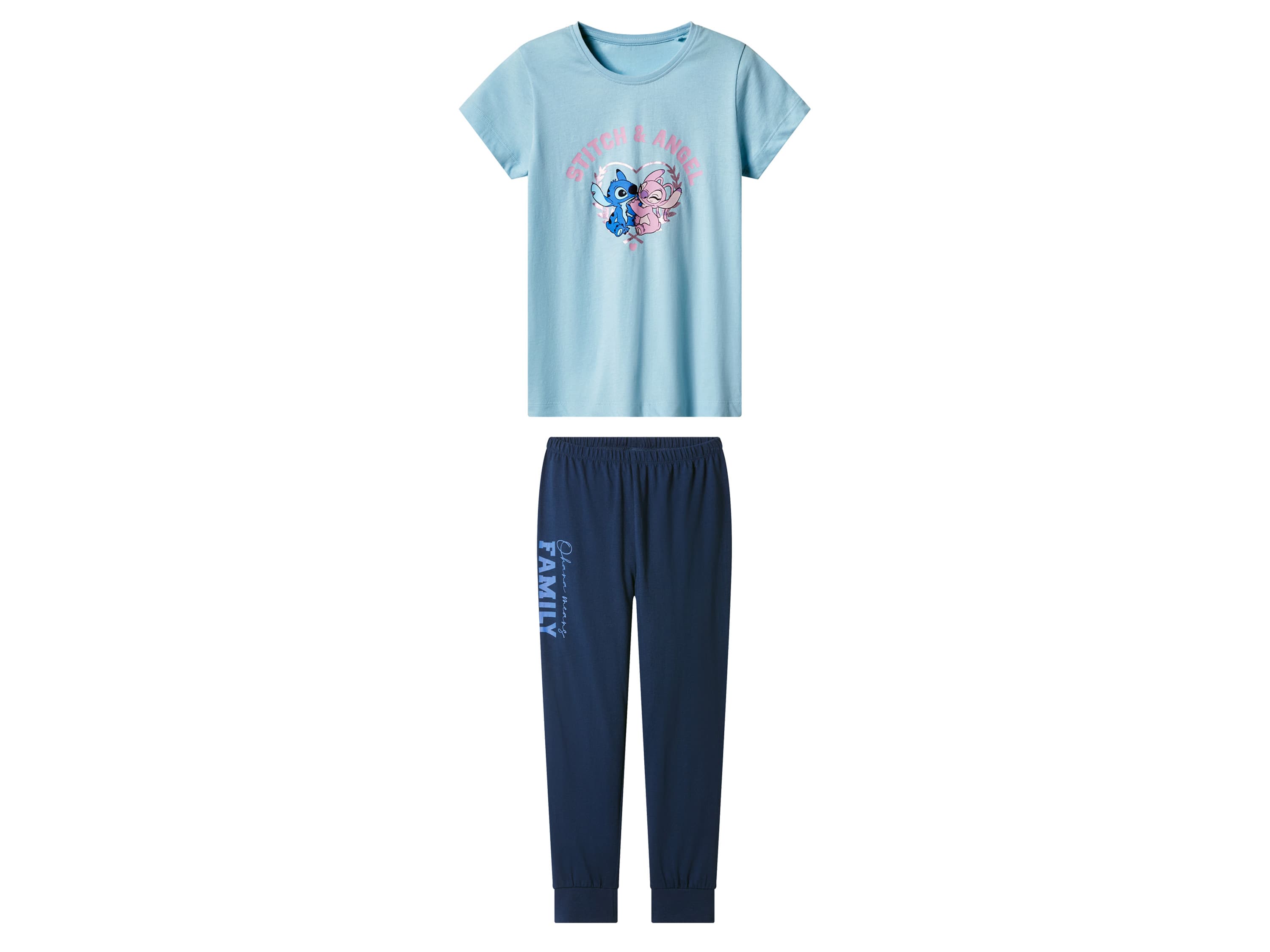 LUPILU® Detské pyžamo (Stitch & Angel, 98/104) 1