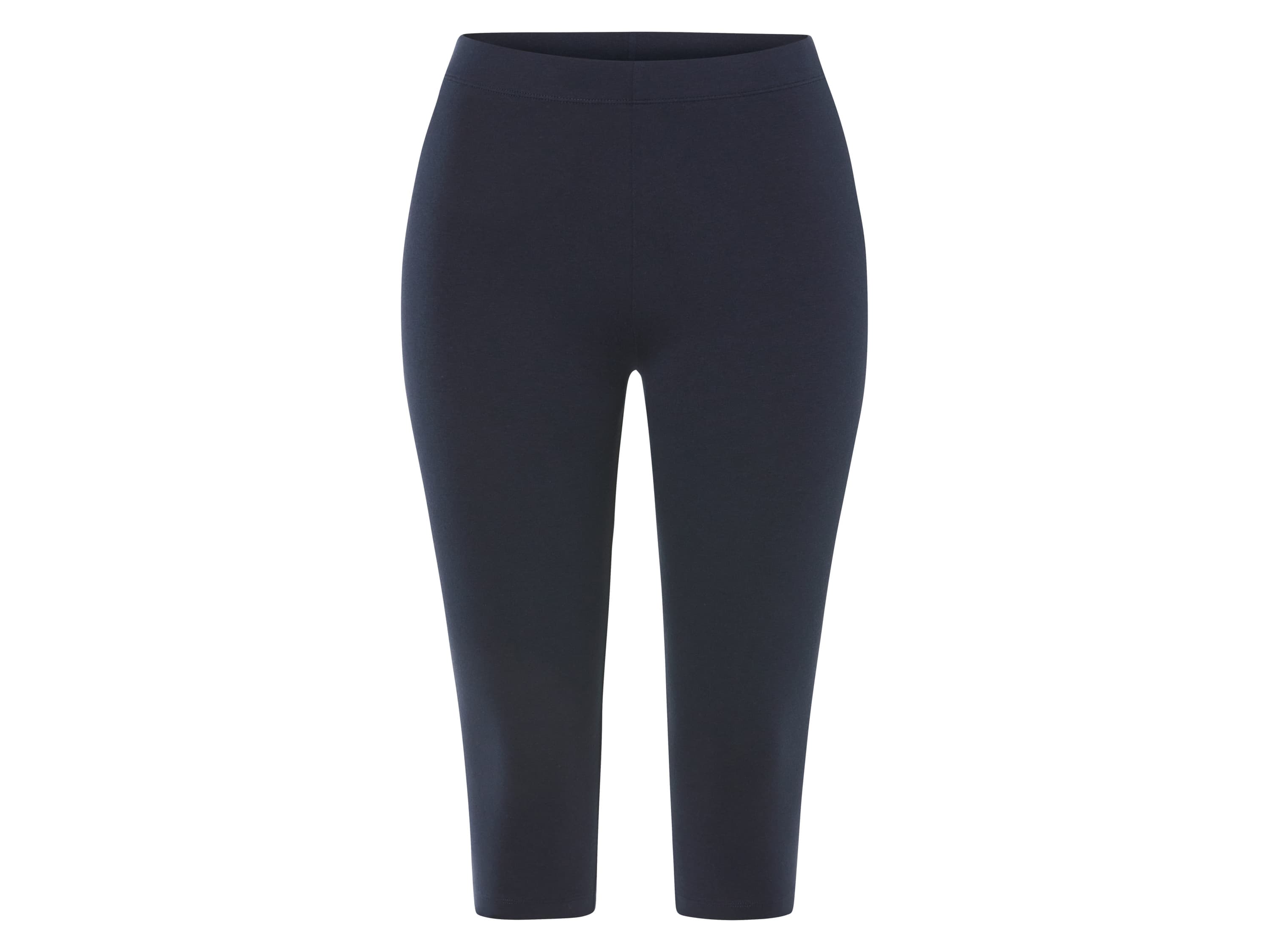 ESMARA® Dámske capri legíny (navy modrá, S (36/38))