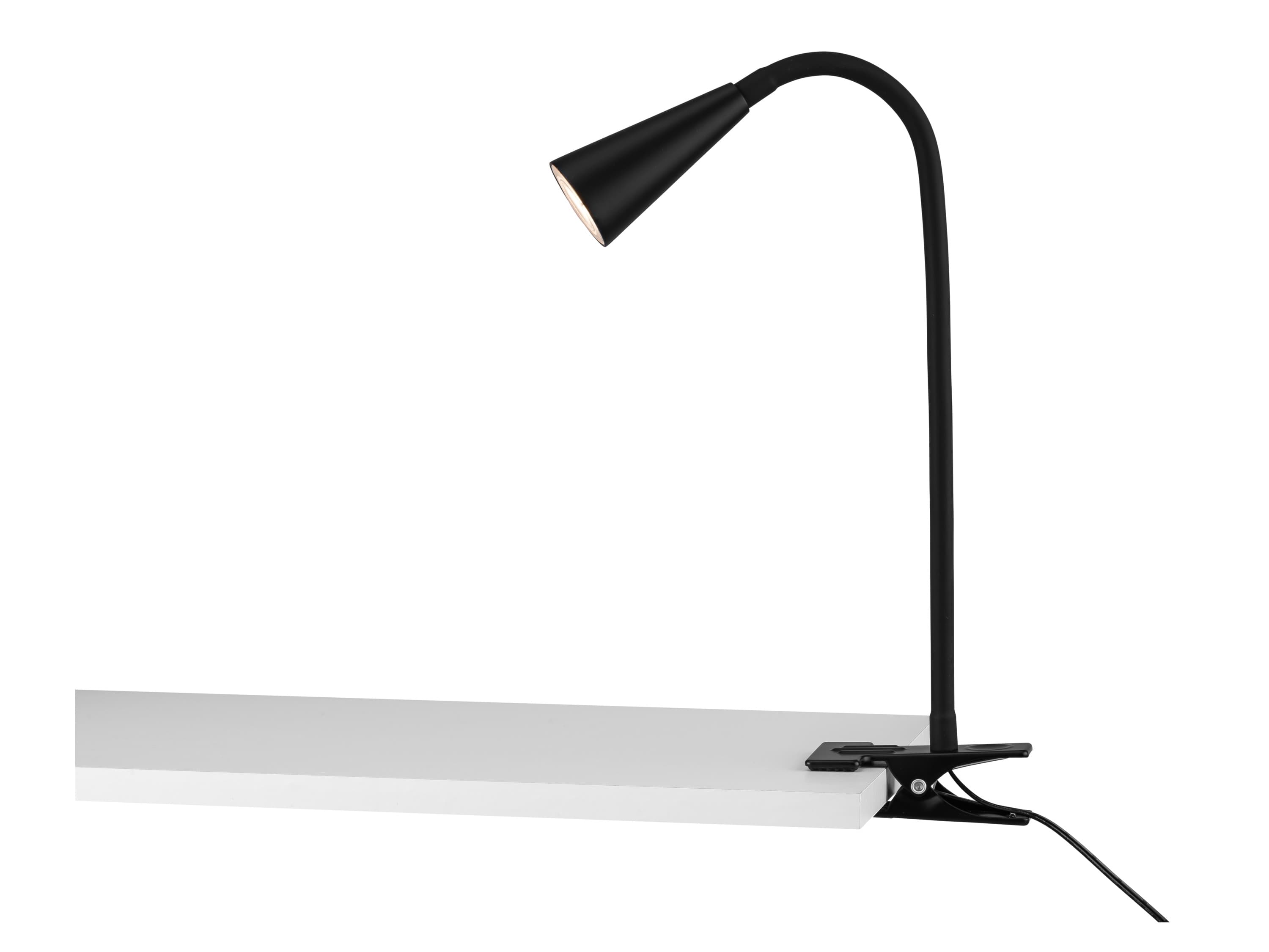 LIVARNO home Upínacia LED lampa (svietidlo s klipom, čierna)