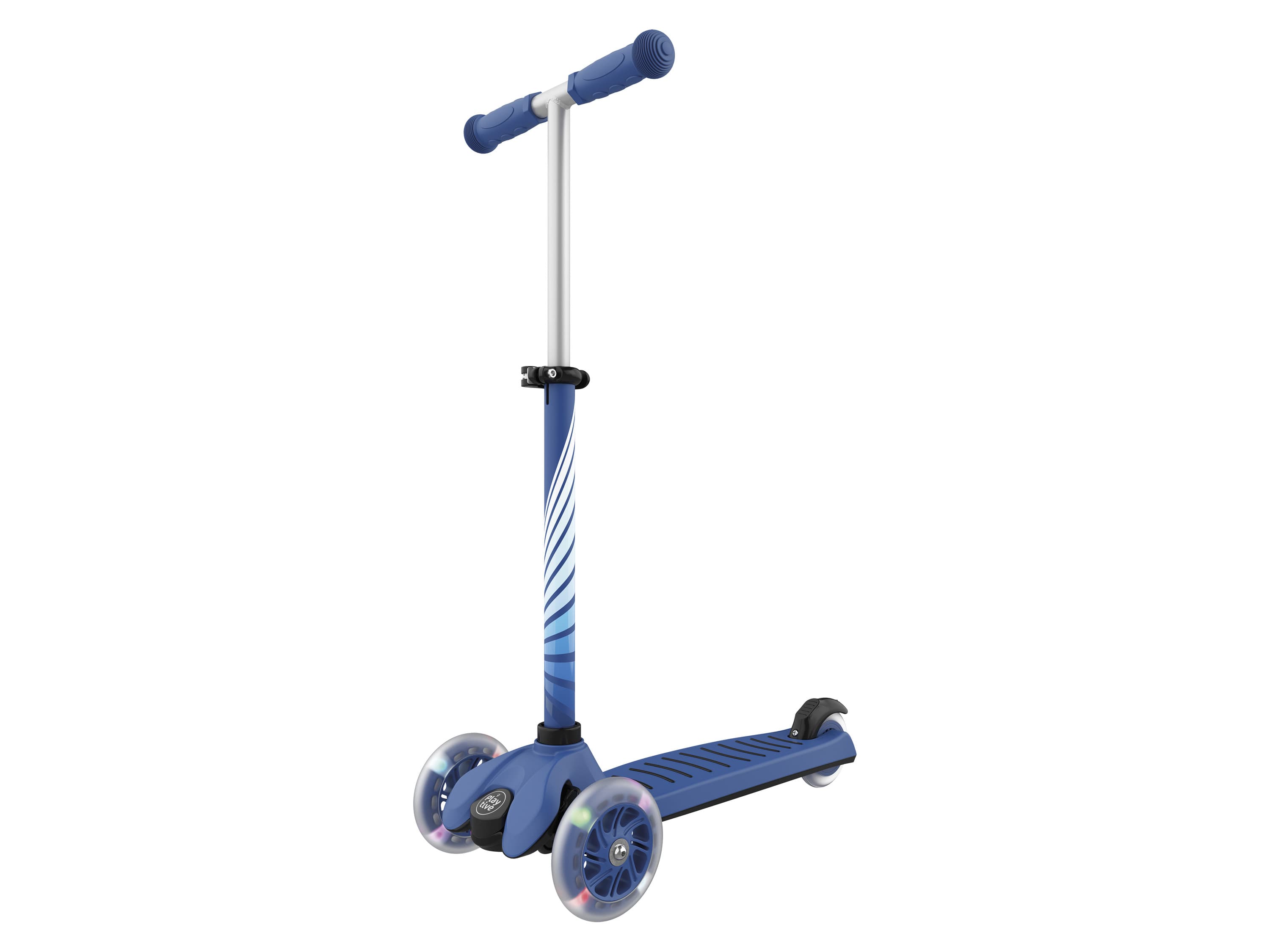 Playtive Detská kolobežka s LED kolieskami (modrá) 1