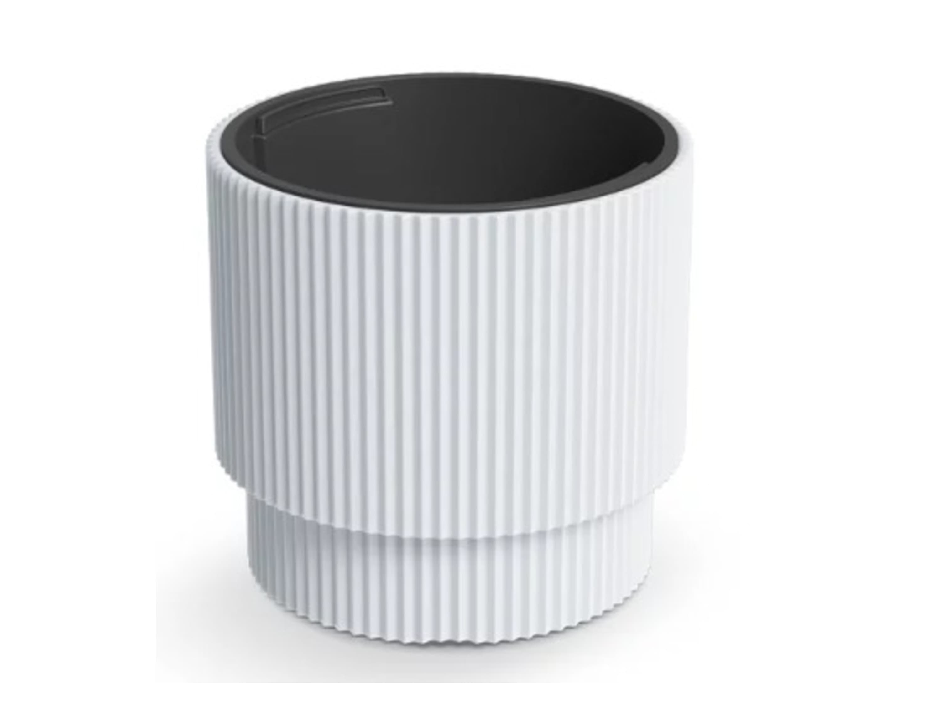 Prosperplast Kvetináč Milly (biela, 375x395) 1
