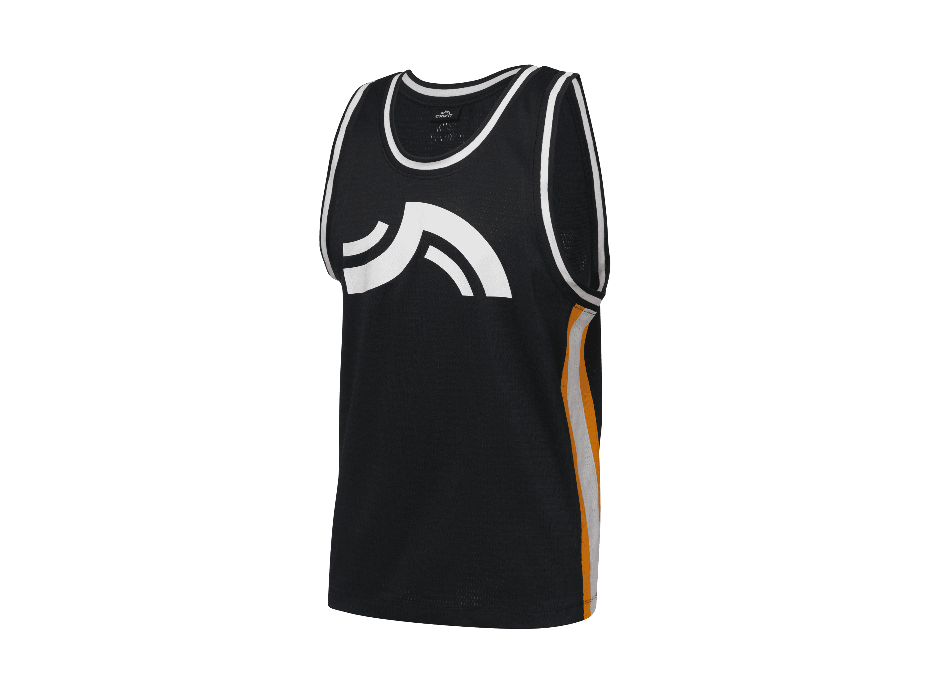 CRIVIT Pánsky funkčný basketbalový top (čierna, M (48/50)) 1