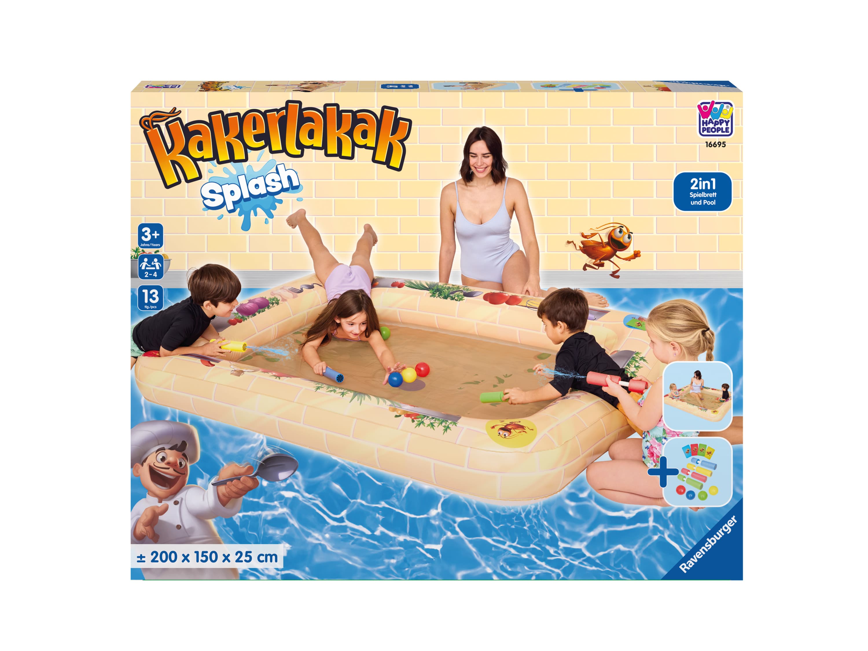 HAPPY PEOPLE Ravensburger Fun Bath Games (pasca na šváby)