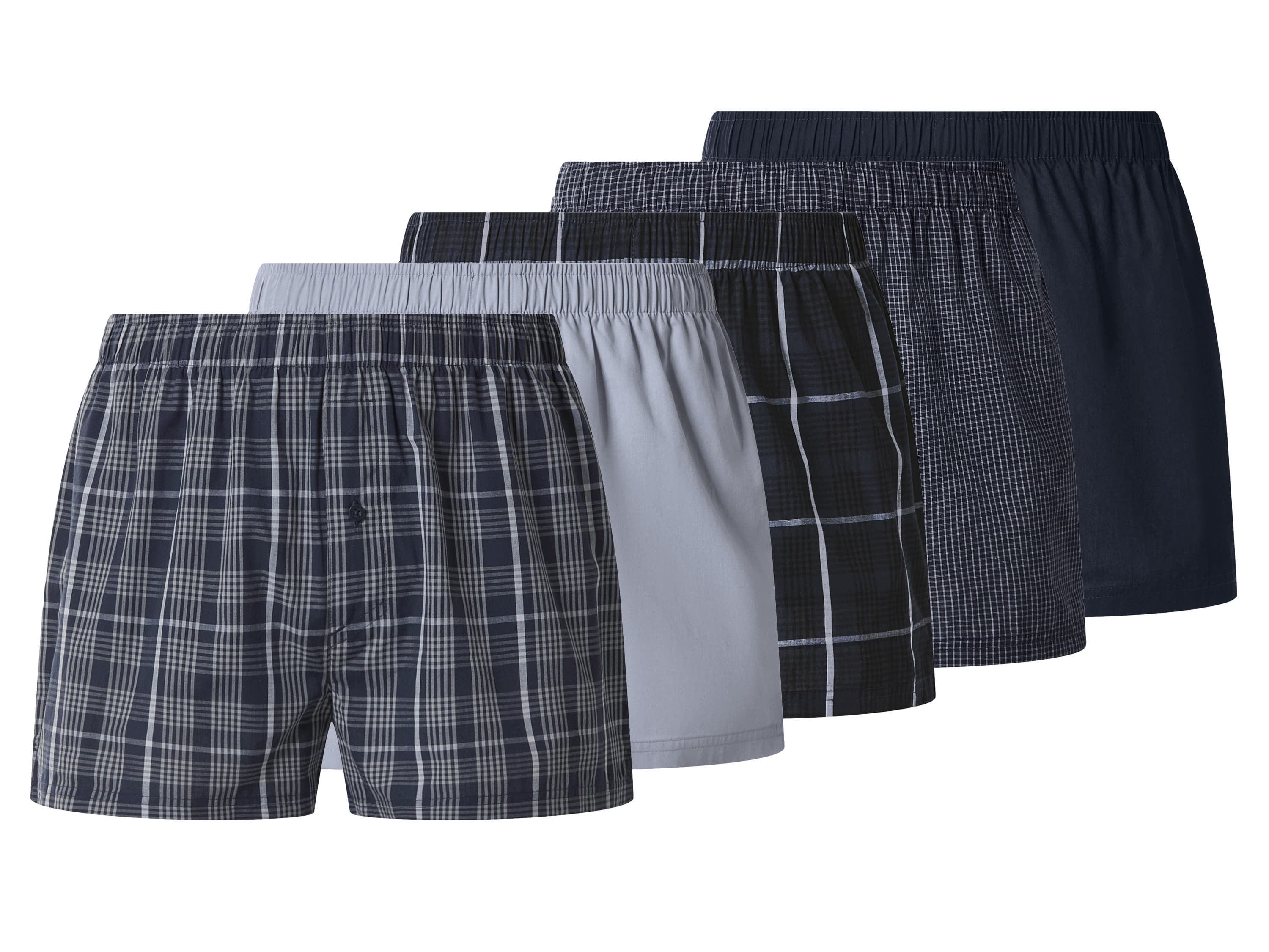 esmara Men Pánske boxerky, 5 kusov (4/S)
