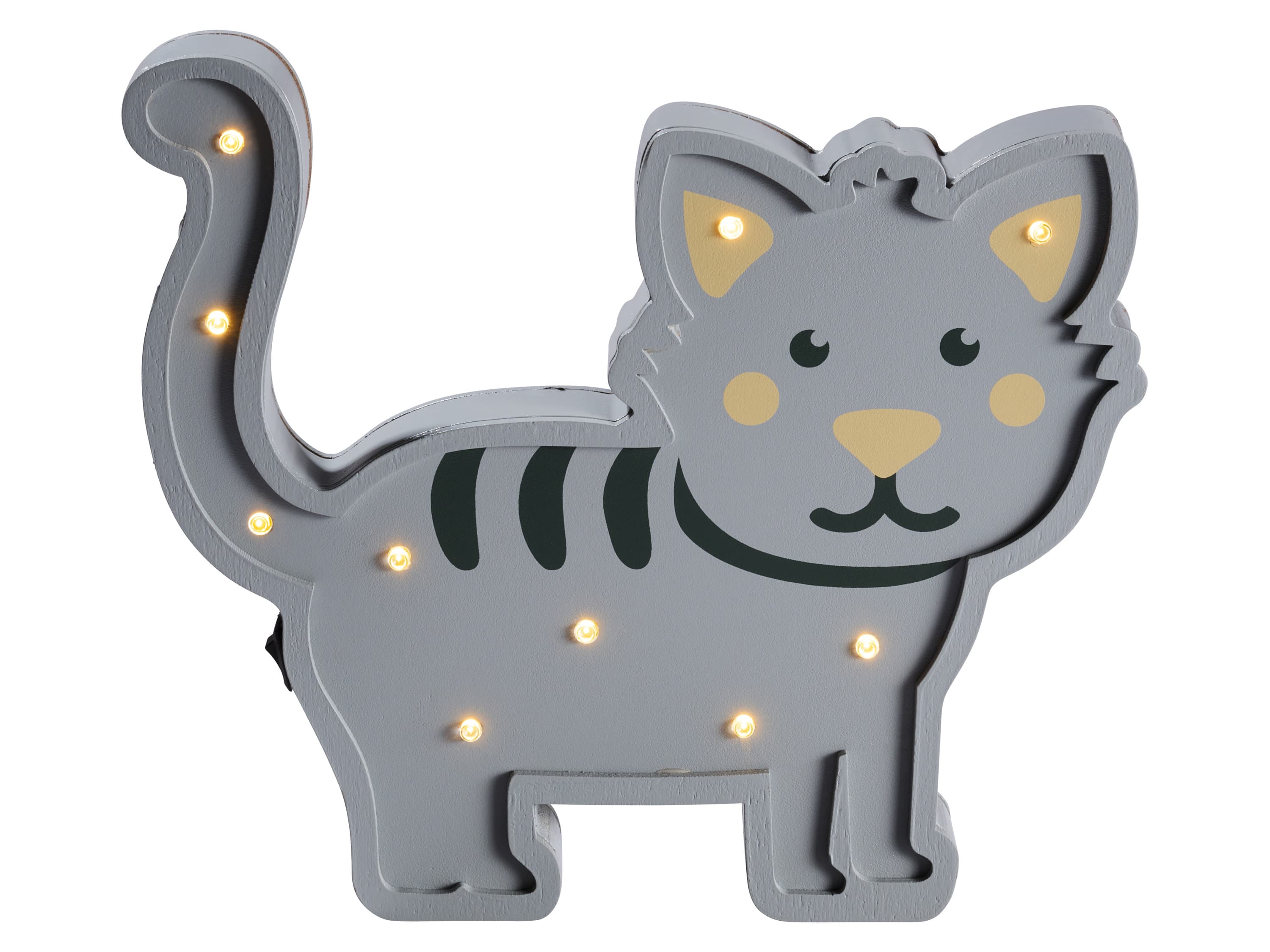LIVARNO® Dekoratívna LED lampa do detskej izby (mačka) 1