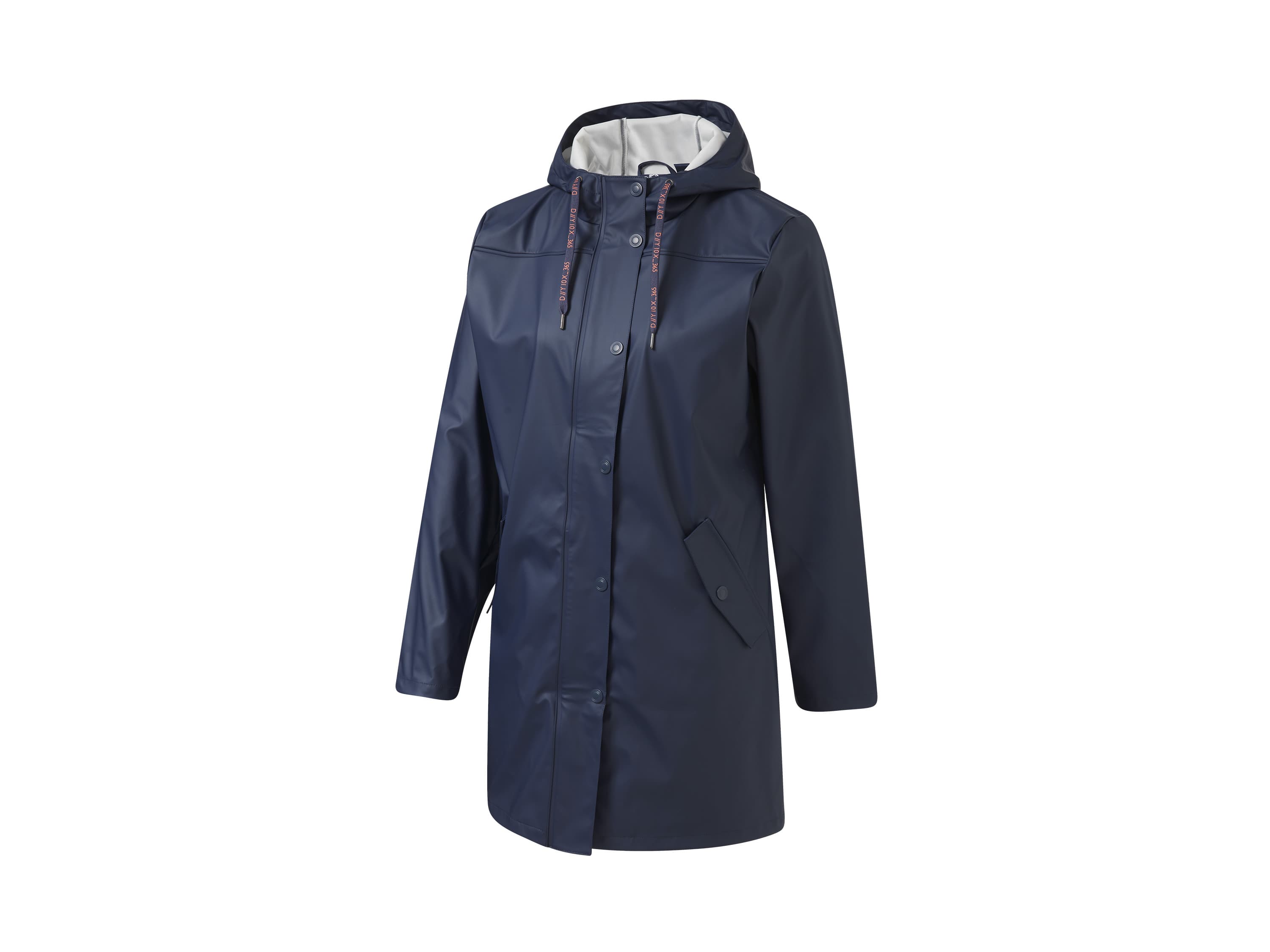 CRIVIT Dámska nepromokavá parka (navy modrá, XS (32/34))
