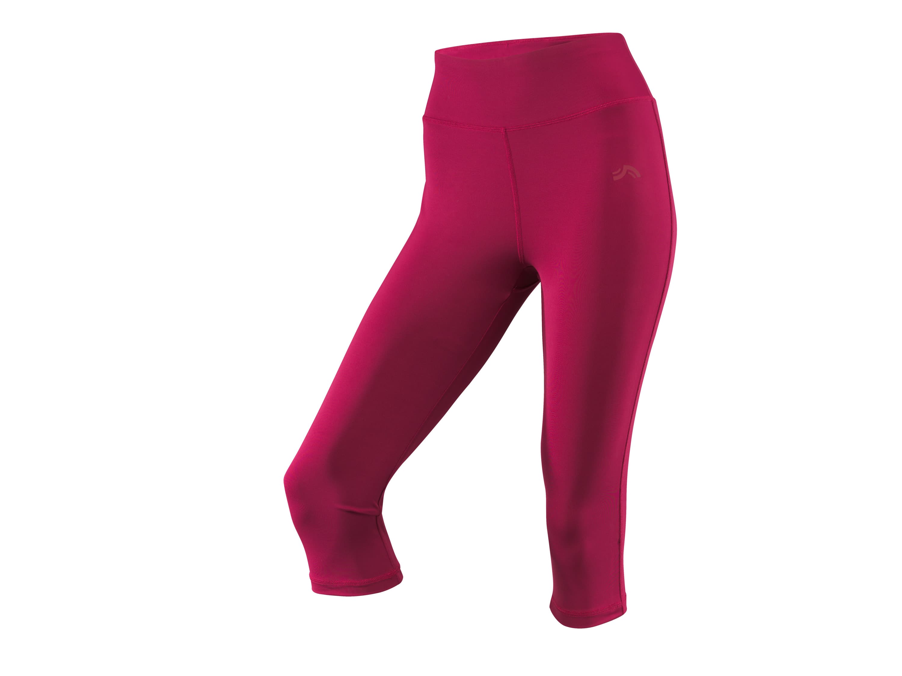 CRIVIT Dámske funkčné capri legíny (červená, S (36/38)) 1