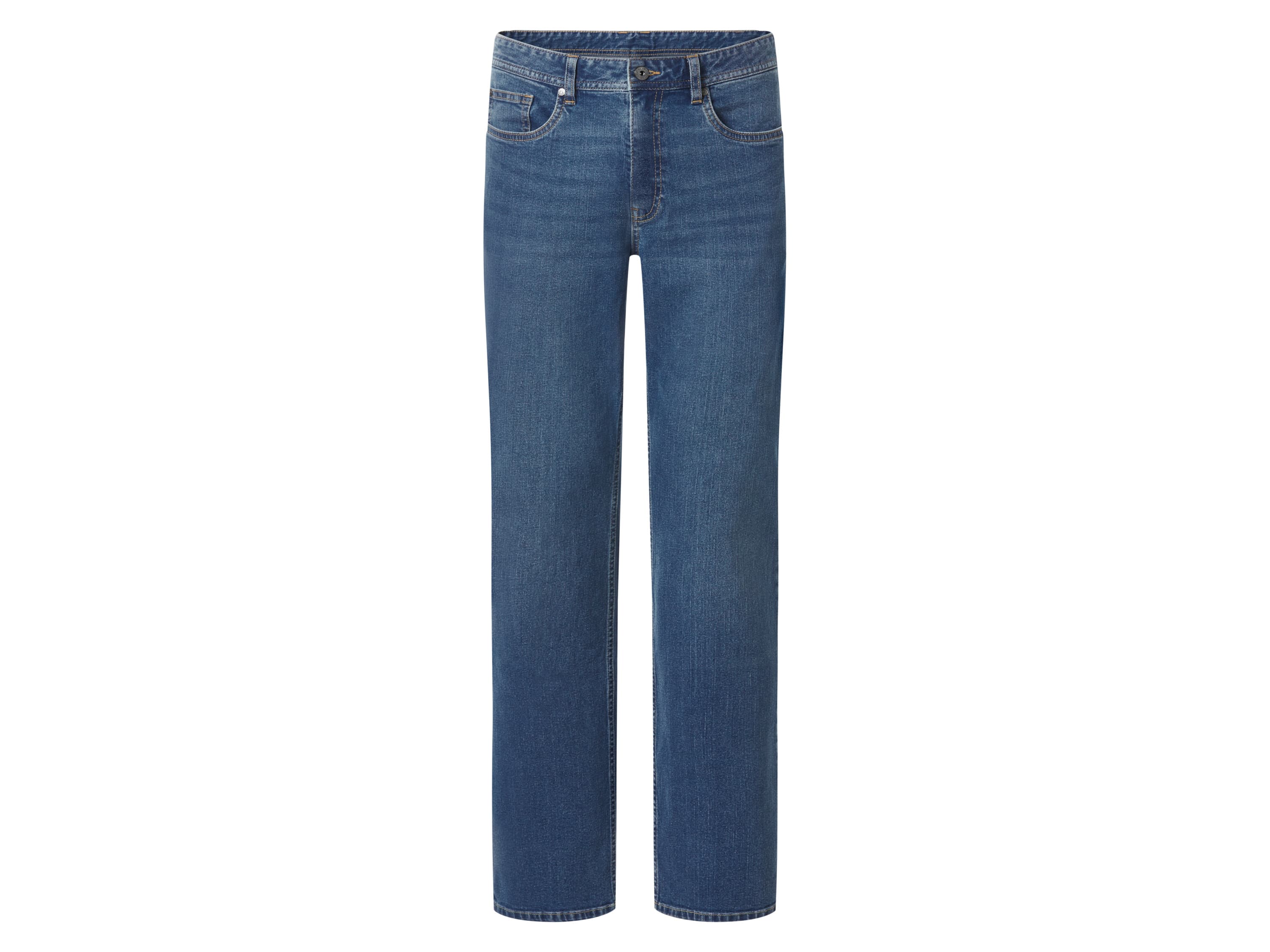 esmara Men Pánske rifle Straight Fit (bledomodrá, 52 (36/32)) 1
