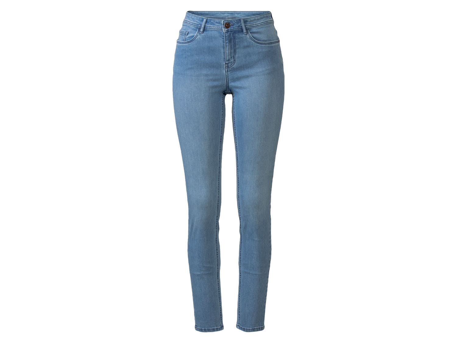 esmara® Dámske rifle „Super Skinny Fit“ (36, normálna dĺžka, bledomodrá) 1