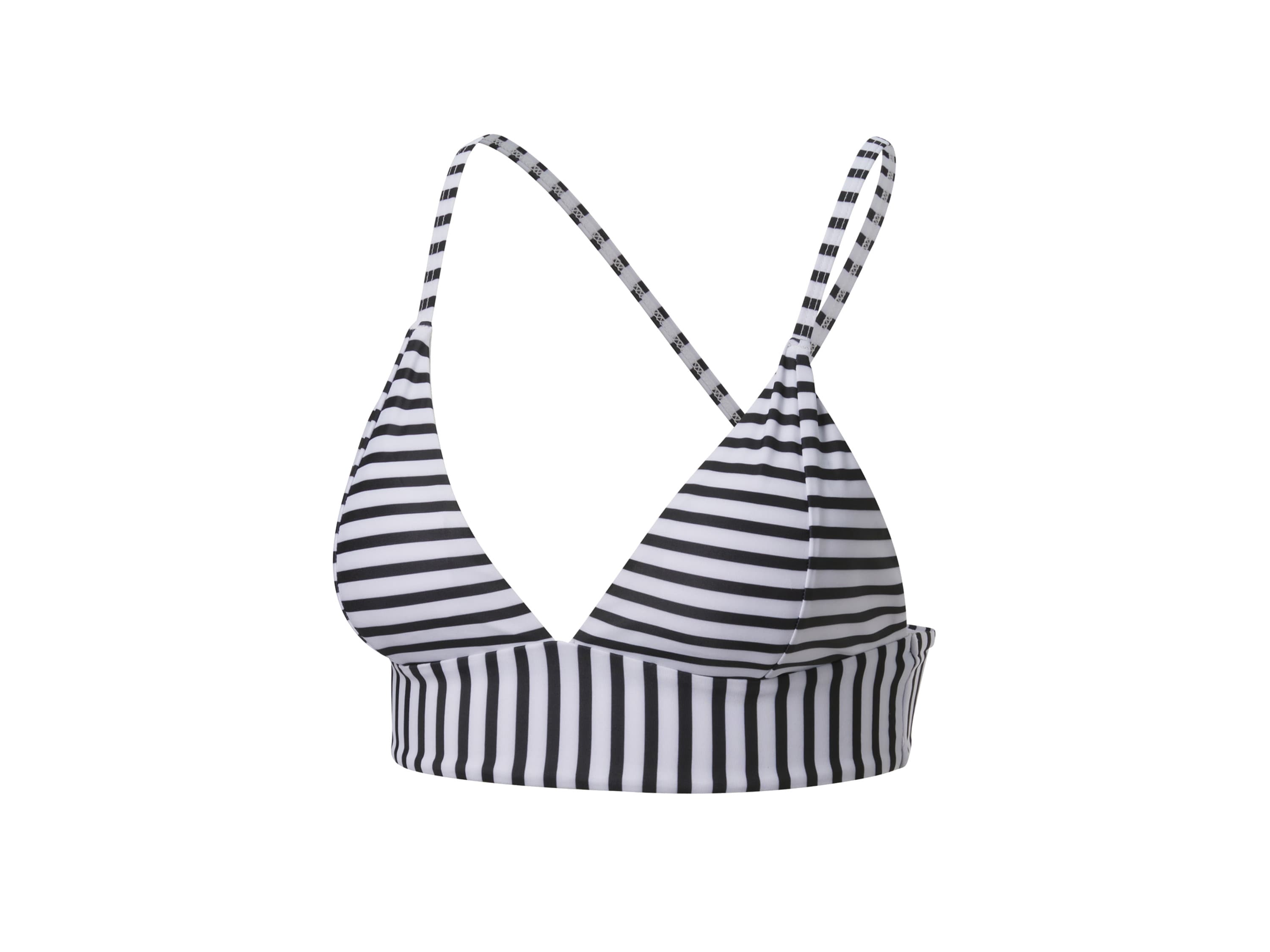 CRIVIT Dámske bikiny – vrchný diel (čierna/biela, 40)