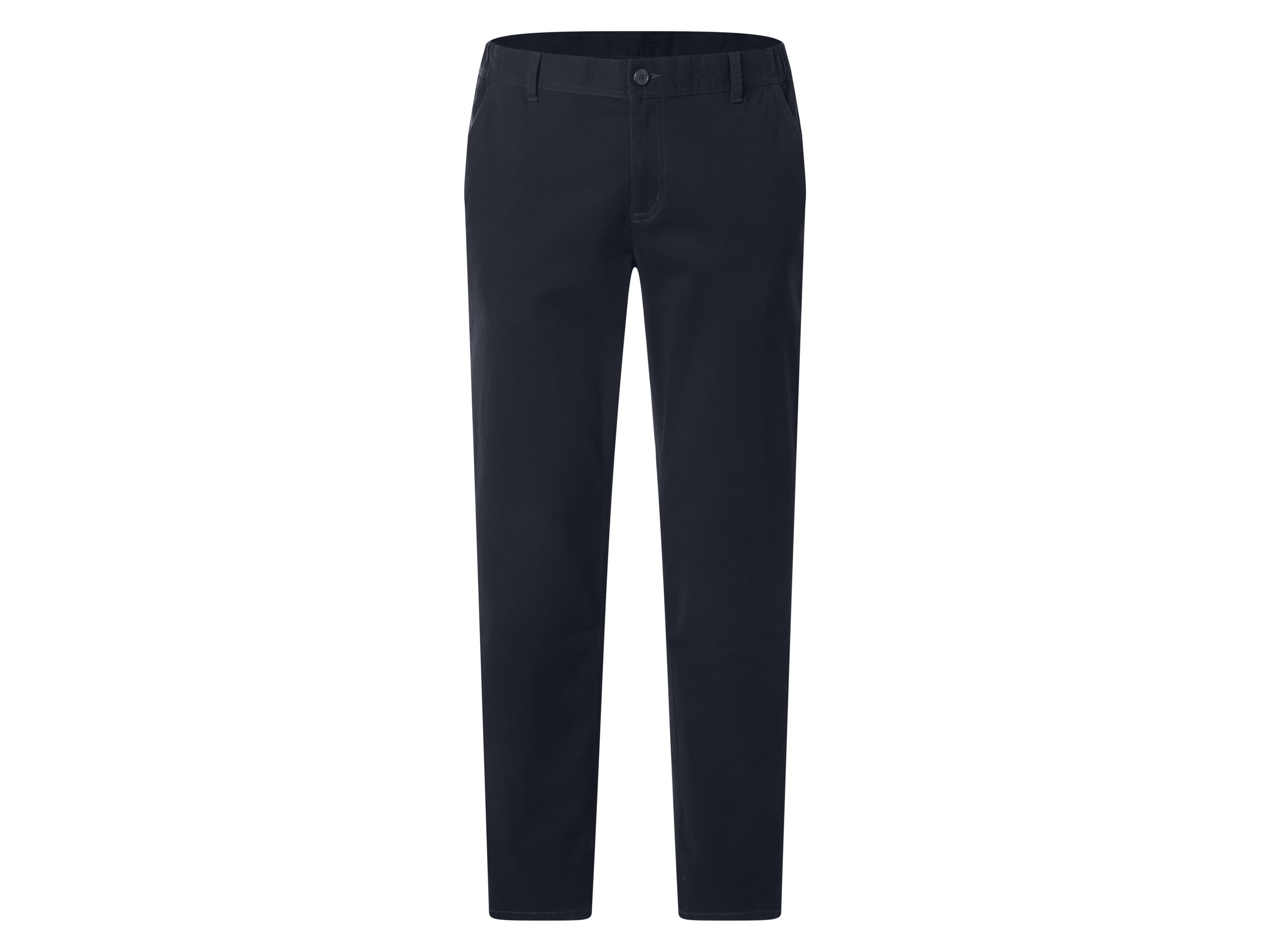 esmara Men Pánske chino nohavice Slim Fit (navy modrá, XL (56/58)) 1