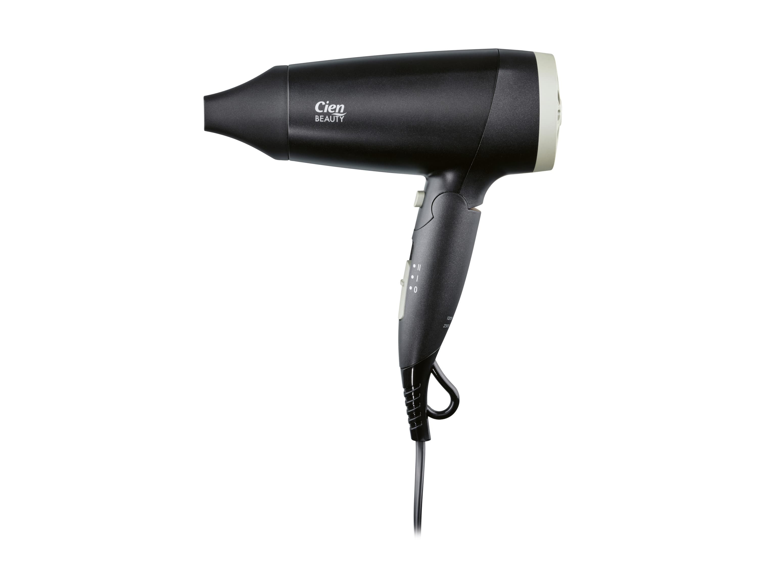 CIEN Beauty Cestovný fén na vlasy CRHK 1600 C1 (čierna)