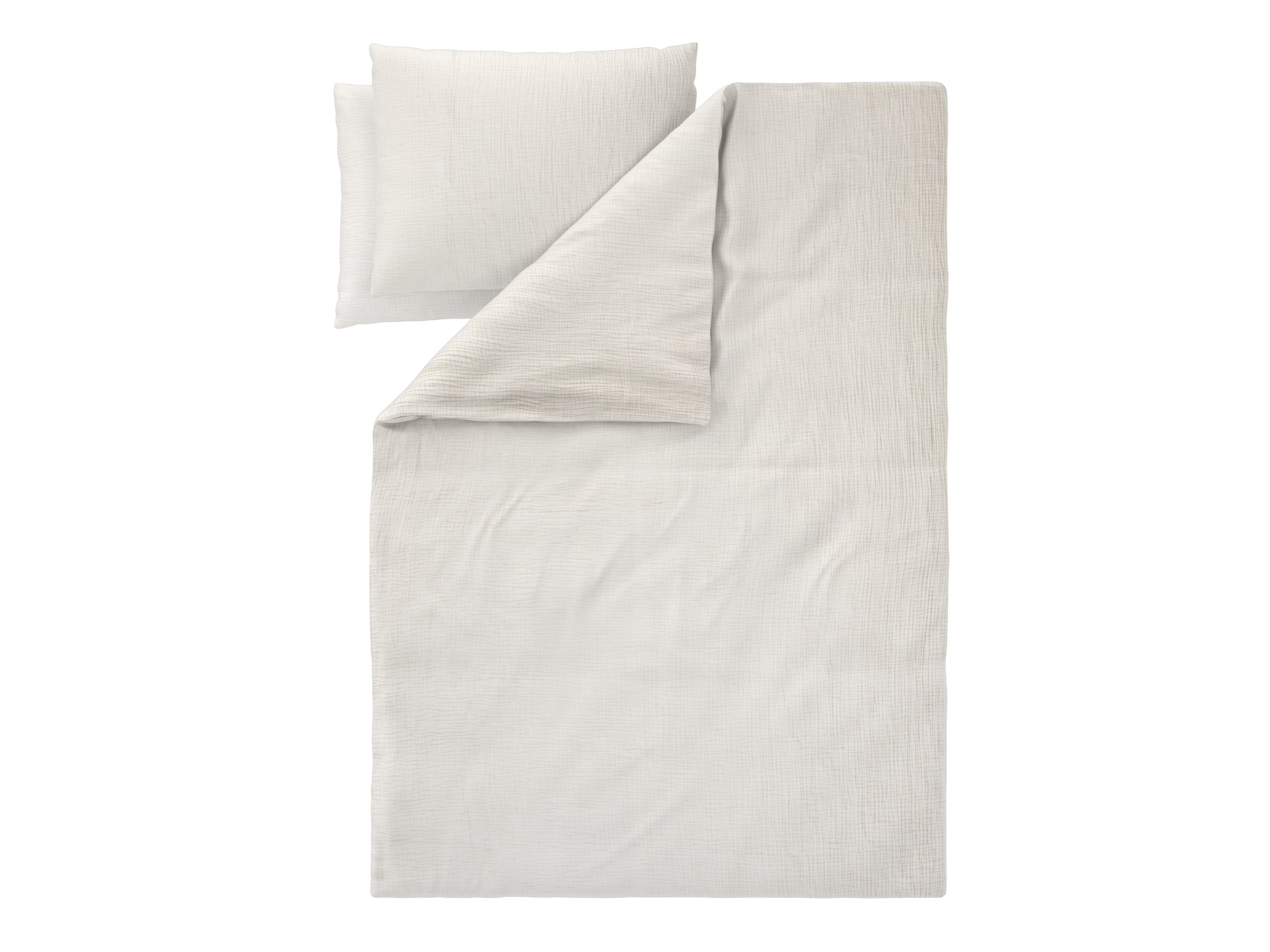 LIVARNO® Mušelínová posteľná bielizeň Premium, 200 x 220 cm (krémová)