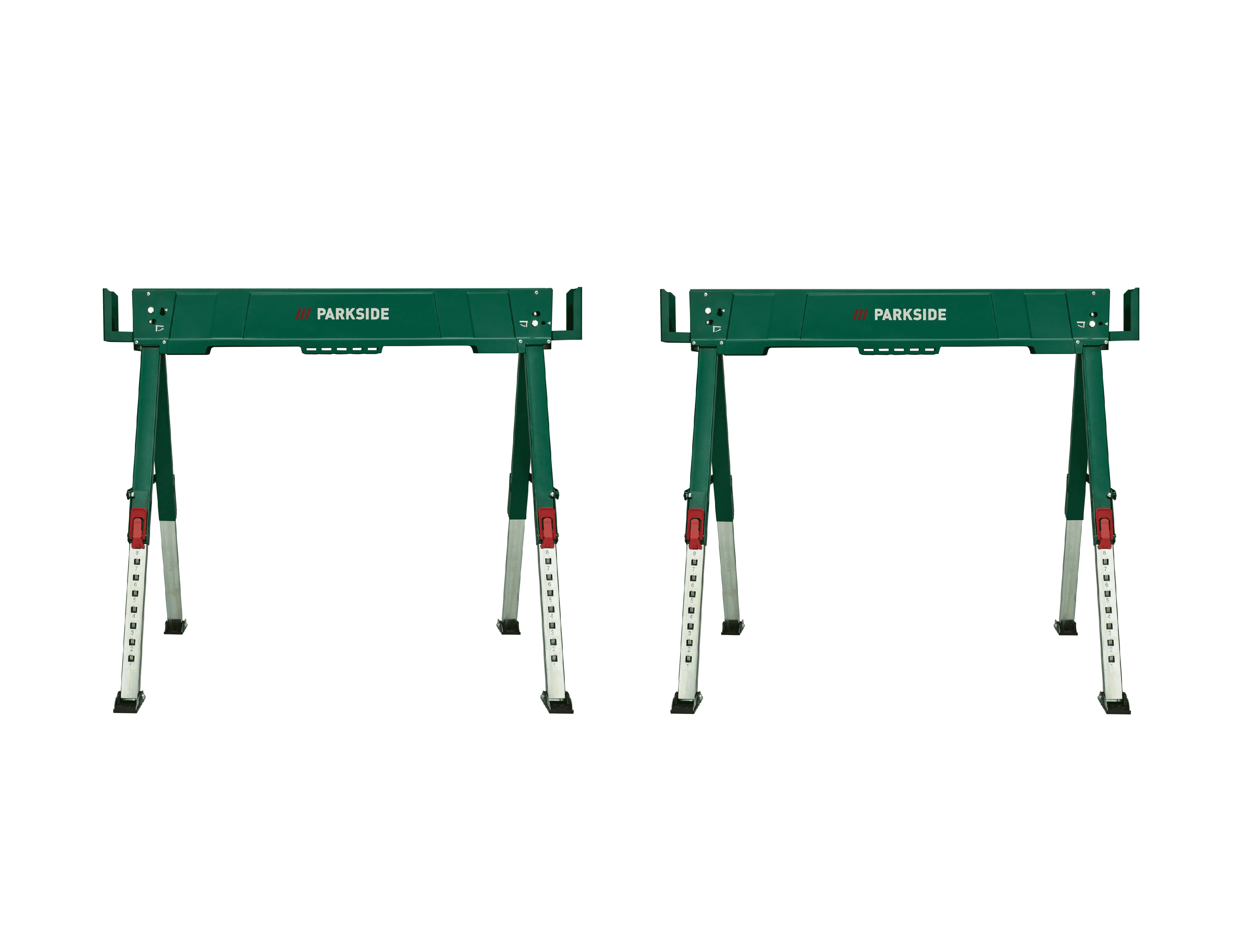 PARKSIDE® Skladací pracovný kozlík, 2 kusy