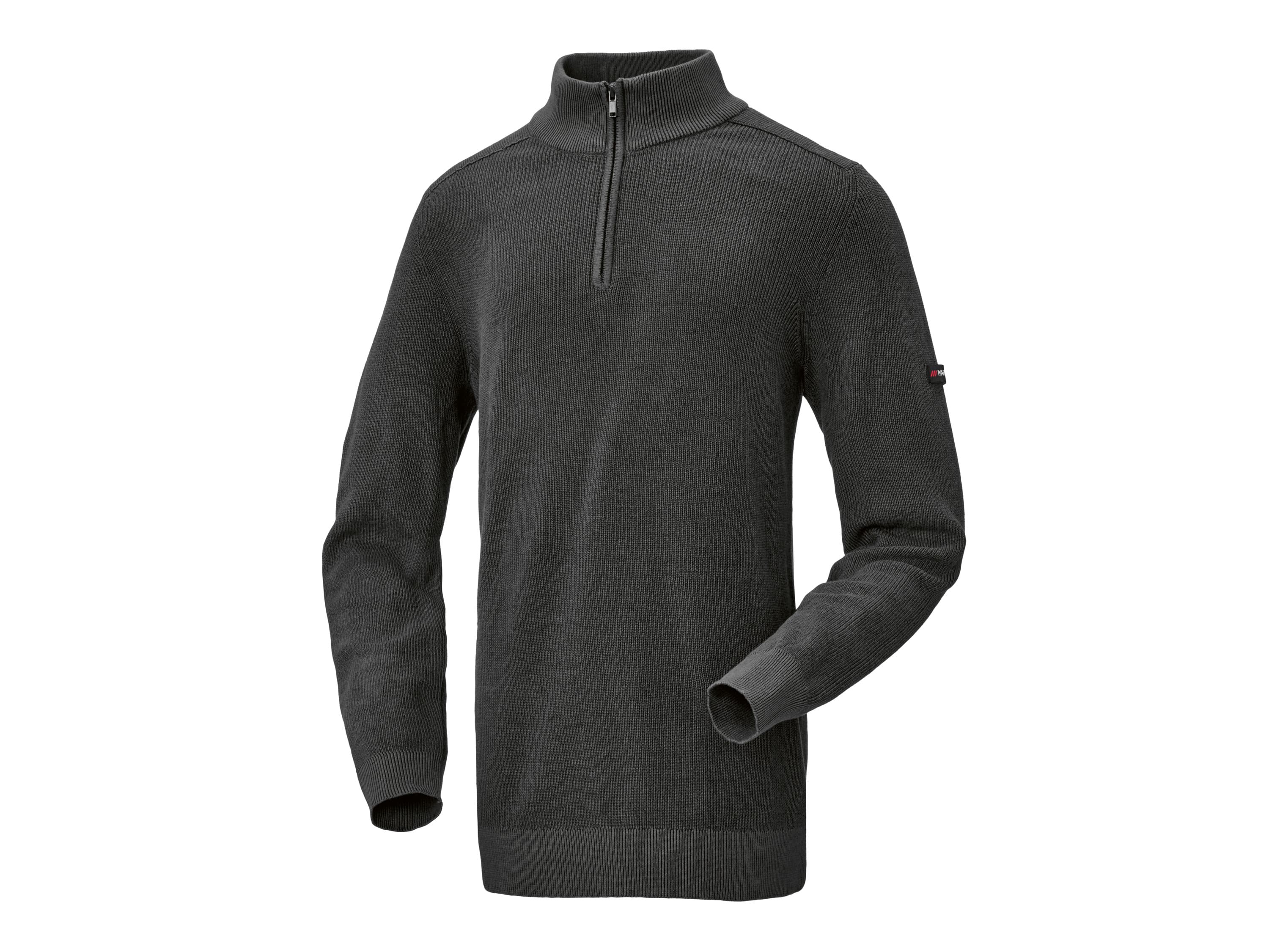 PARKSIDE® Pánsky pletený pulóver (čierna, M (48/50)) 1