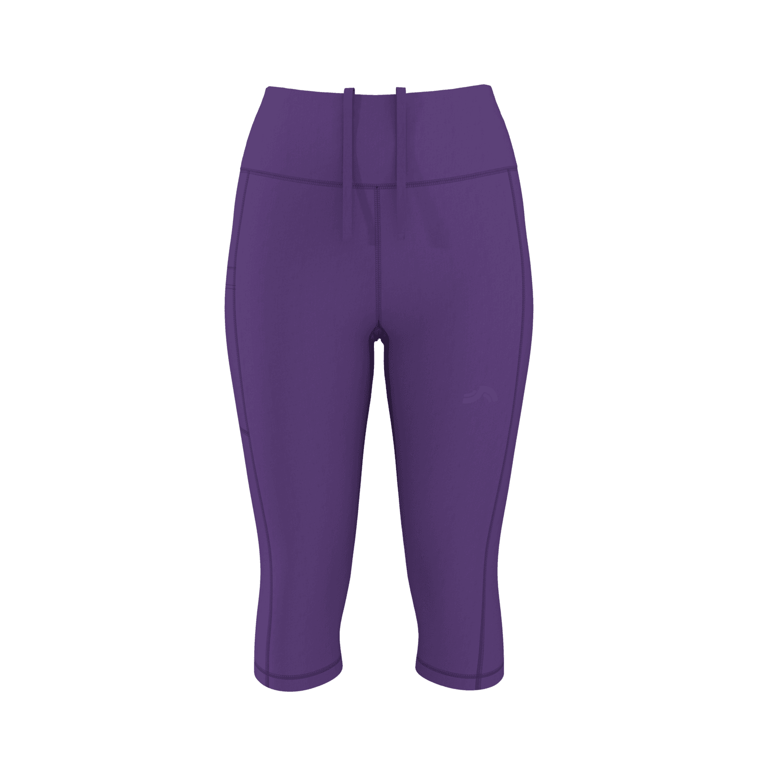 CRIVIT Dámske funkčné capri legíny (fialová, S (36/38))