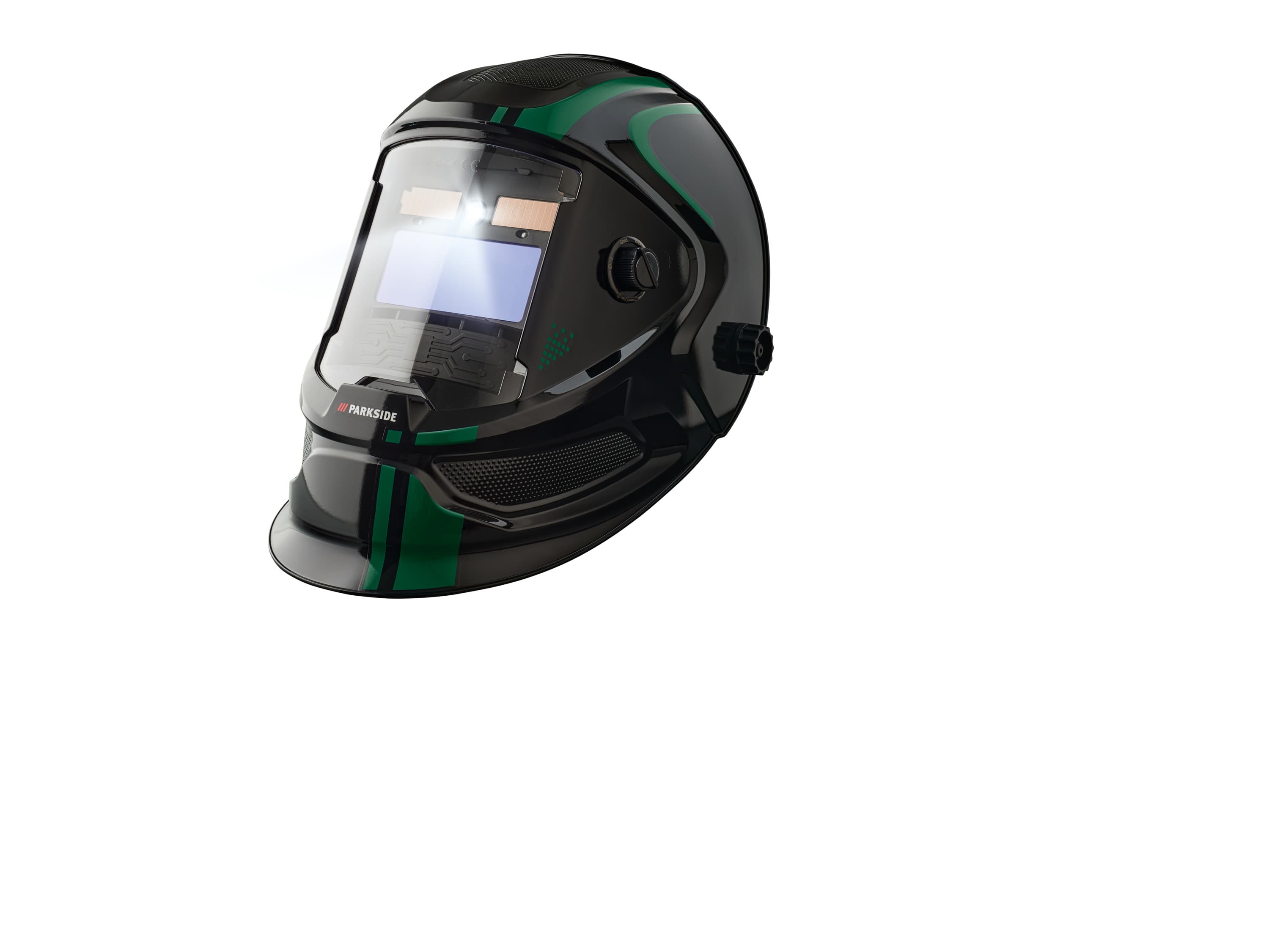 PARKSIDE® Automatická zváracia prilba PSHL 2 D1 (pruhy/čierna)