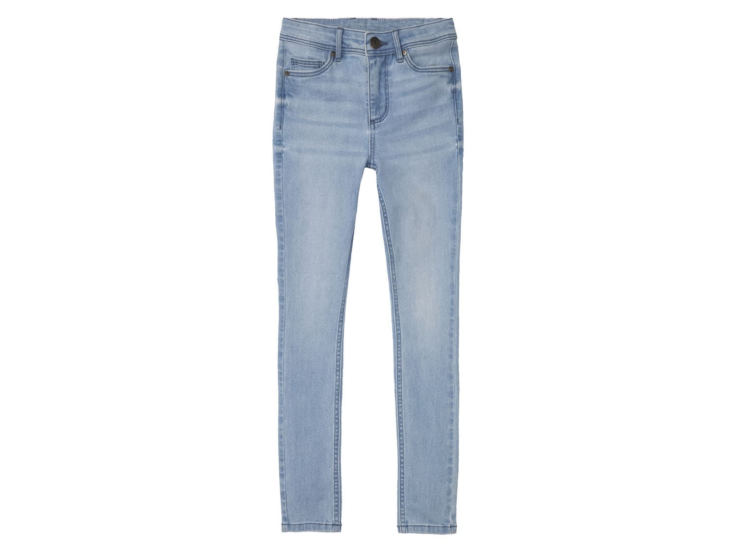pepperts!® Dievčenské rifle „Super Skinny Fit" (bledomodrá, 134) 1