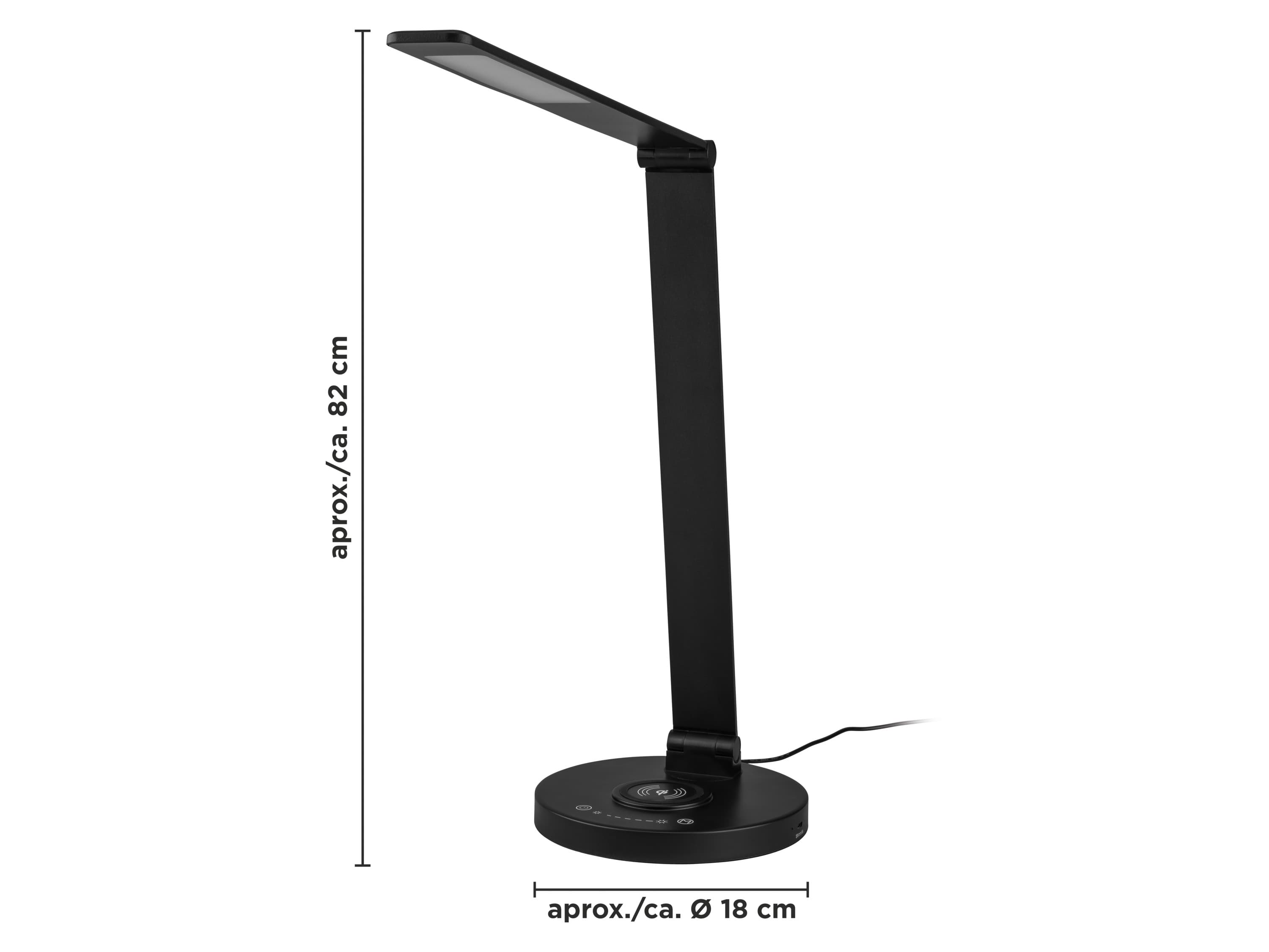 LIVARNO® Stolná LED lampa Premium (čierna)