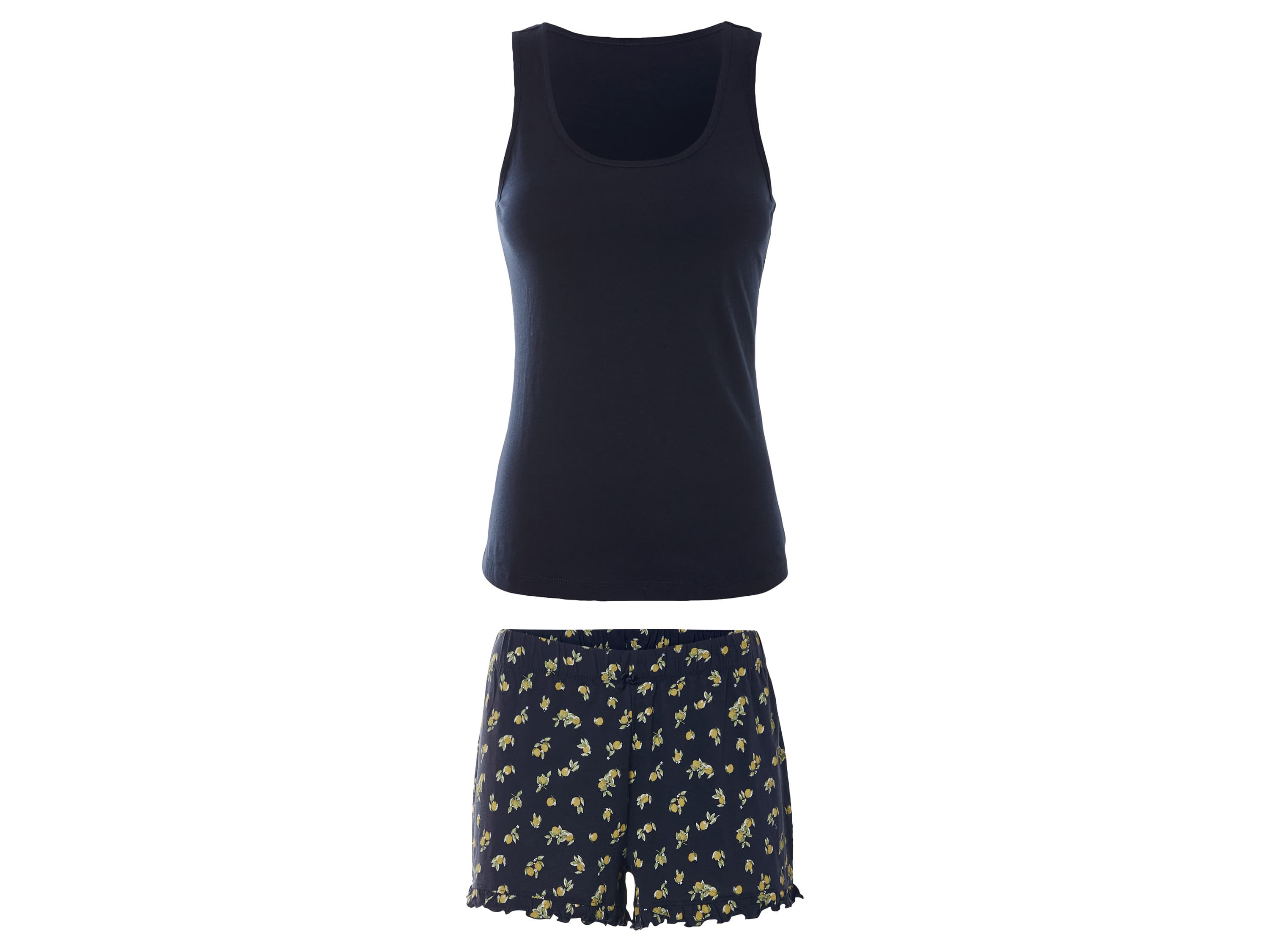 esmara® Dámske pyžamo (navy modrá, XS (32/34))