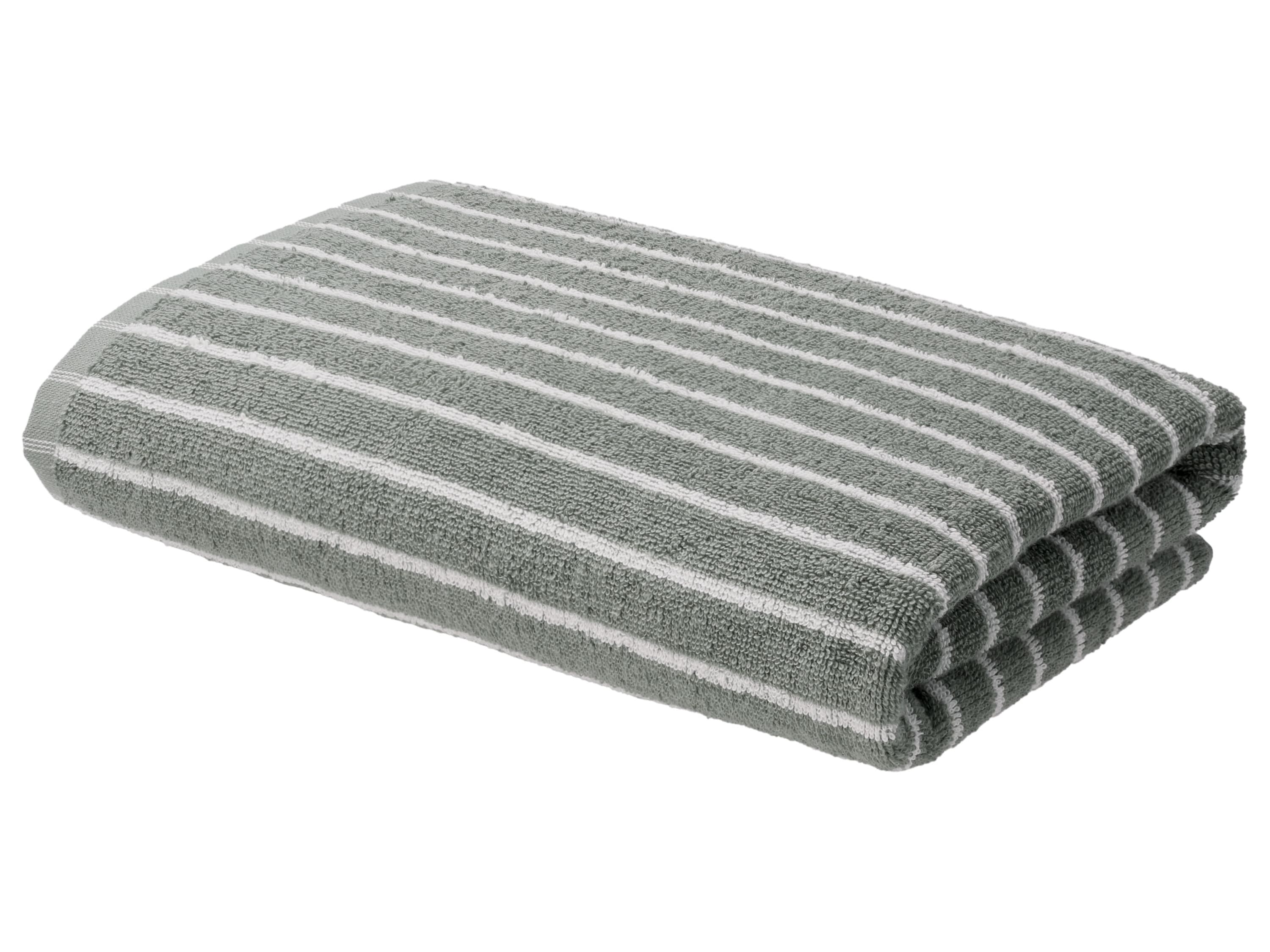 LIVARNO® Froté osuška, 70 x 140 cm (zelená/biela) 1